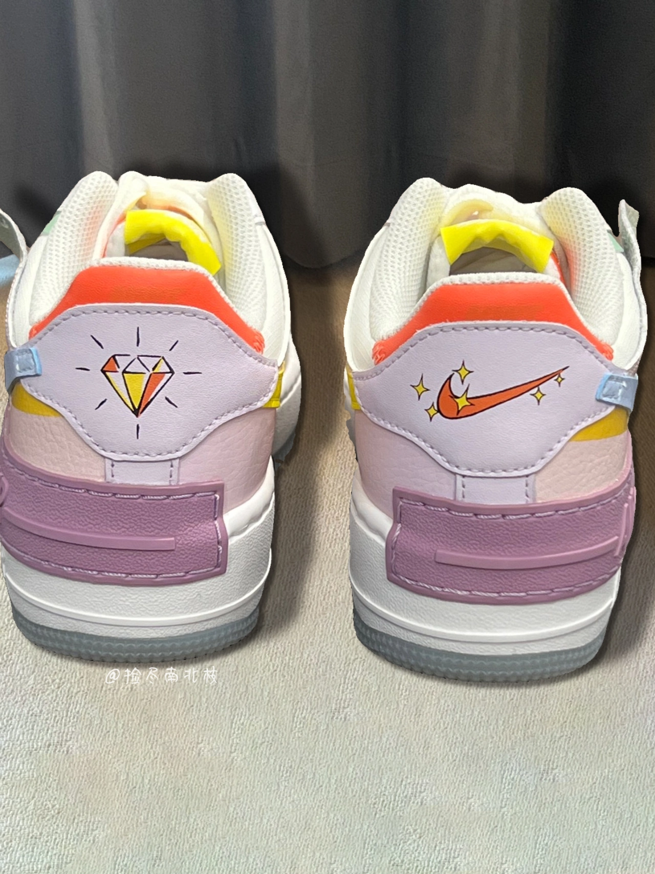 🌸🍬 nike air force 1马卡龙糖果色:充满少女心的高颜值透气鞋款