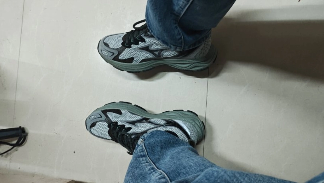 custom review-Mizuno Racer S Low Топ Повседневный Тренировки Бег на длинные дистанции Спринт Городской Коммутирование Беговые кроссовки Унисекс Серый Зеленый