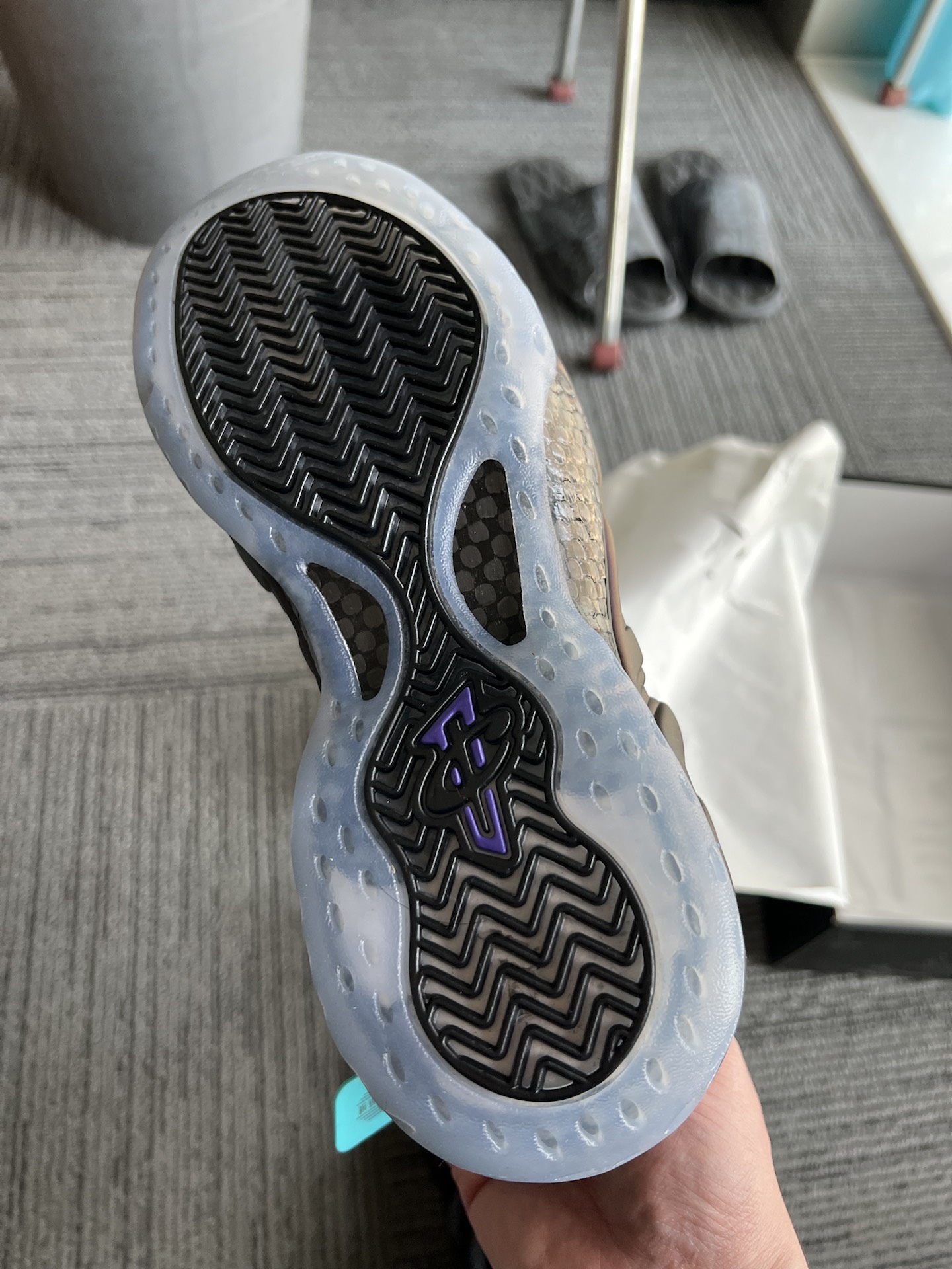 custom review-Nike Air Foamposite One "Eggplant"