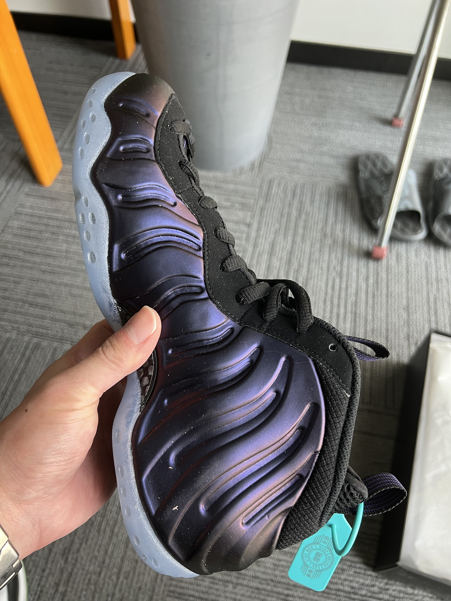 custom review-Nike Air Foamposite One "Eggplant"