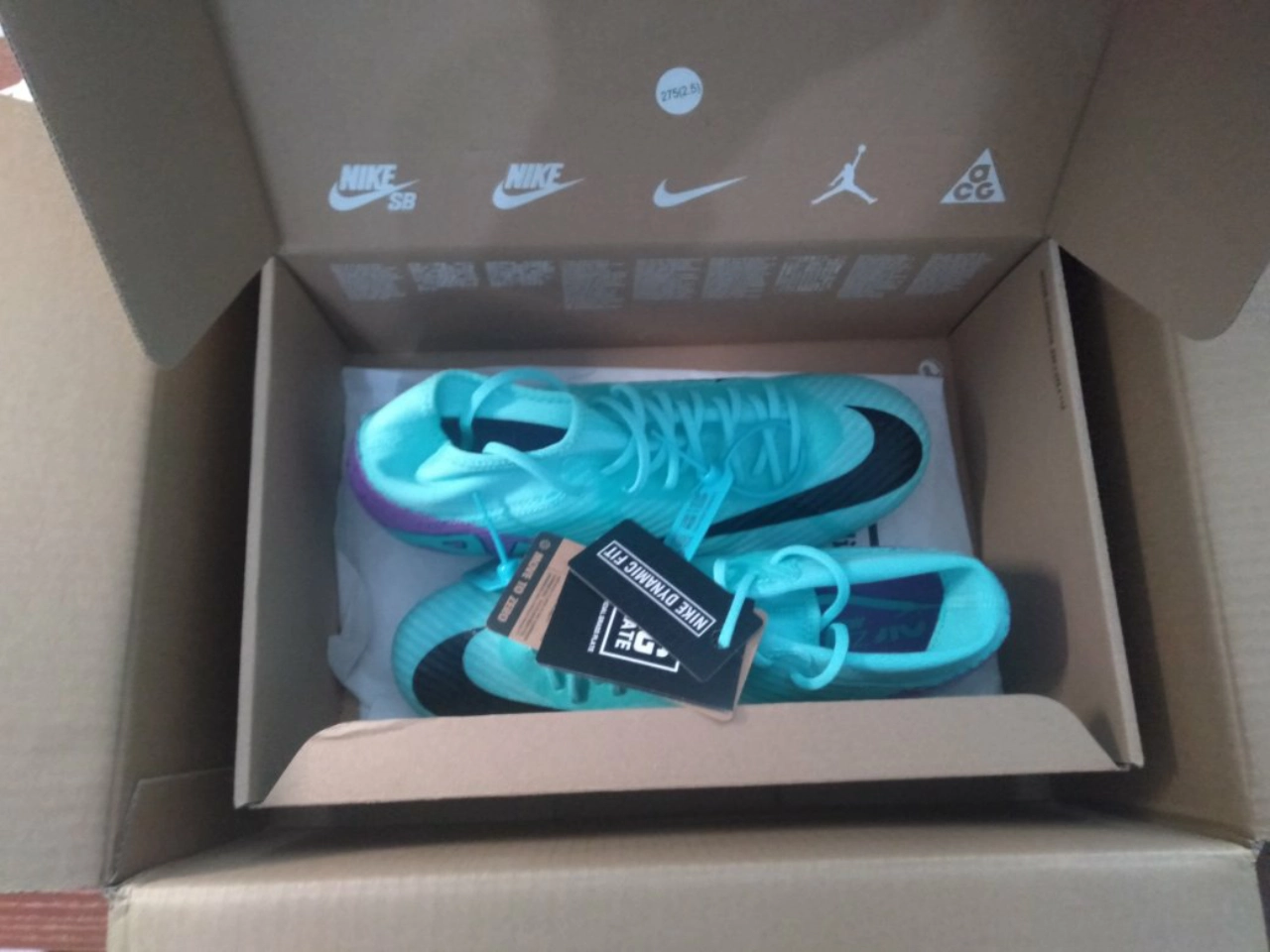 custom review-Nike Mercurial Superfly 9 AG Искусственная трава Искусственный шипы Футбольные бутсы Унисекс Зеленый