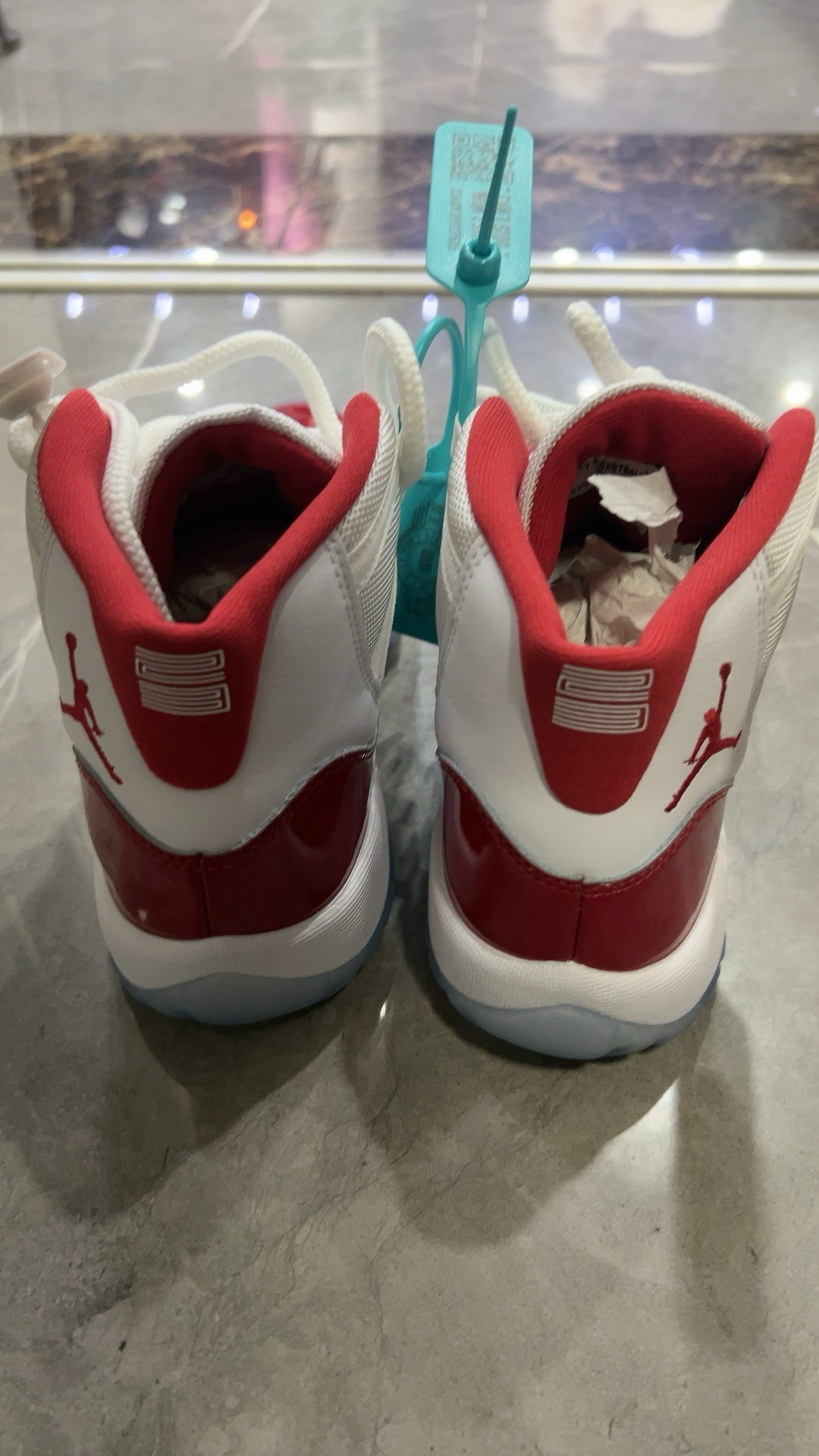 custom review-Jordan Air Jordan 11 Детские баскетбольные кроссовки Высокий топ Унисекс