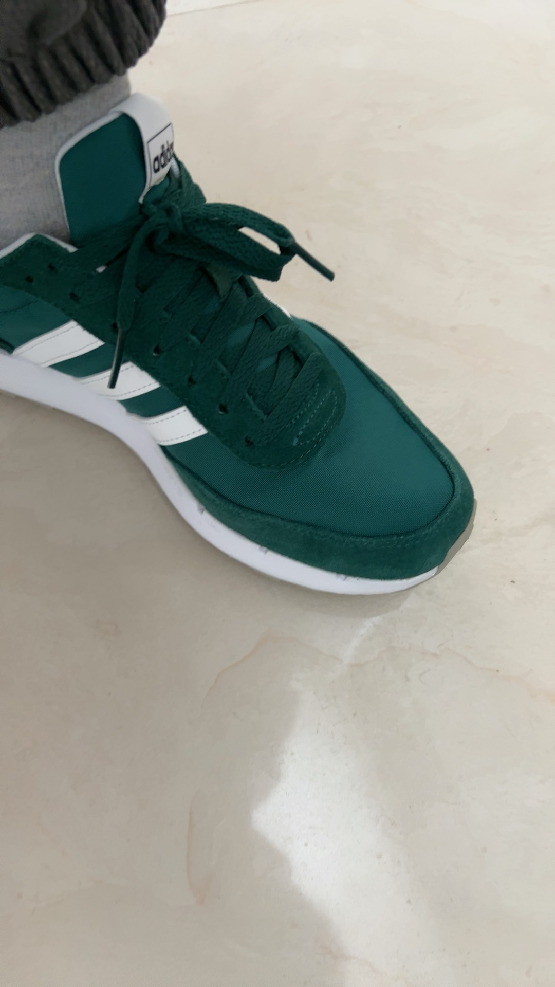 custom review-ADIDAS NEO Run 60s 2,0 Low Топ Повседневные Беговые Кроссовки Мужские Зеленые Белые