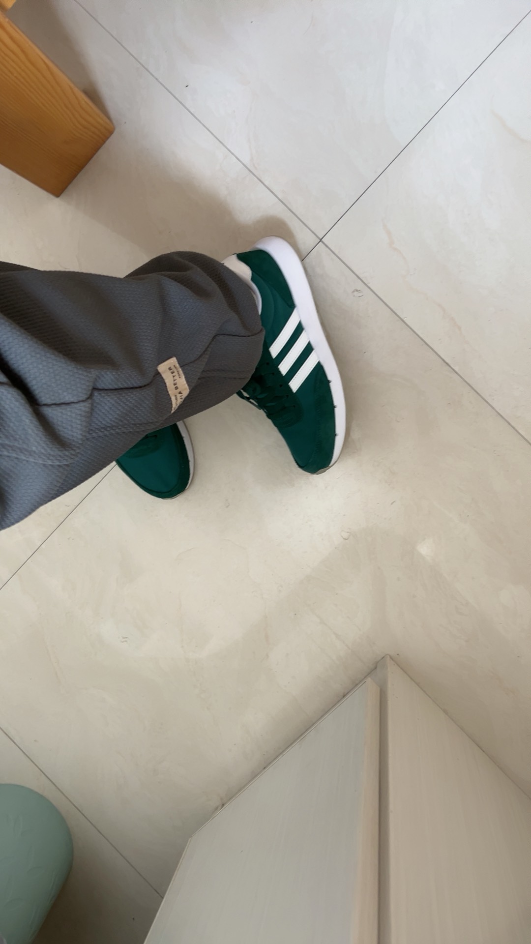 custom review-ADIDAS NEO Run 60s 2,0 Low Топ Повседневные Беговые Кроссовки Мужские Зеленые Белые