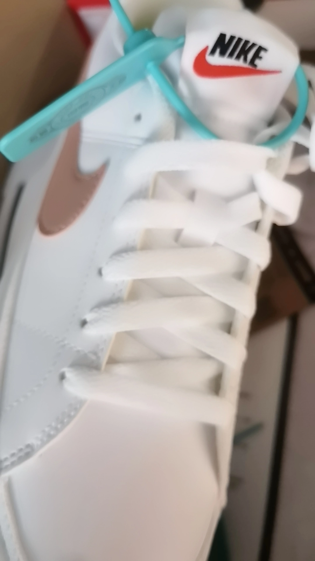 custom review-Nike Court Legacy Next Nature Износостойкий И Легкий Низкий Топ Кроссовки для скейтбординга Женские Белые Розовые