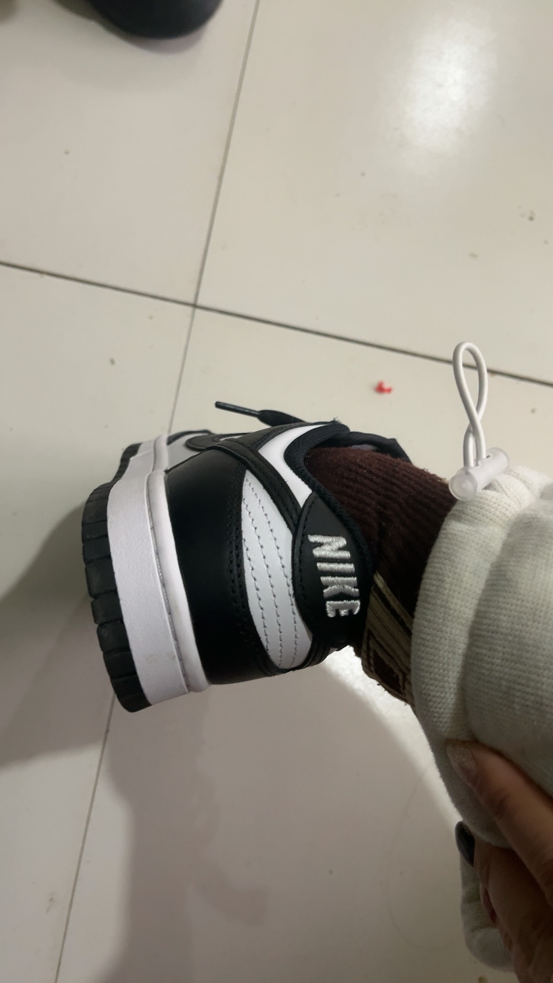 custom review-Nike Dunk Low Retro White Black Panda Women's