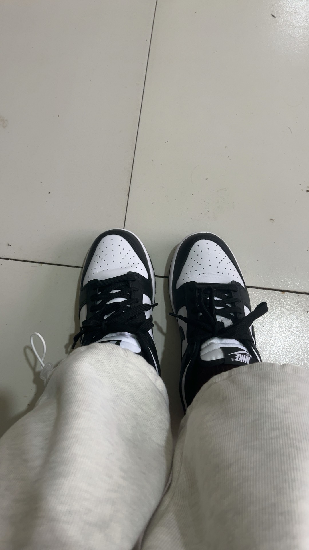 custom review-Nike Dunk Low Retro White Black Panda Women's