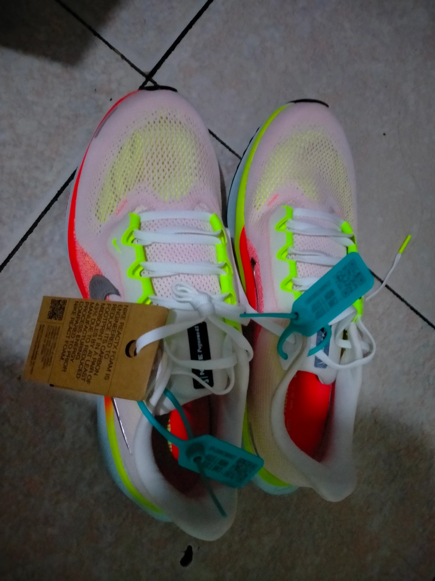 custom review-Nike Pegasus 41 Противоскользящий Дышащий Легкий Отскок Низкий Топ Беговые кроссовки Мужские Бежево-розовые