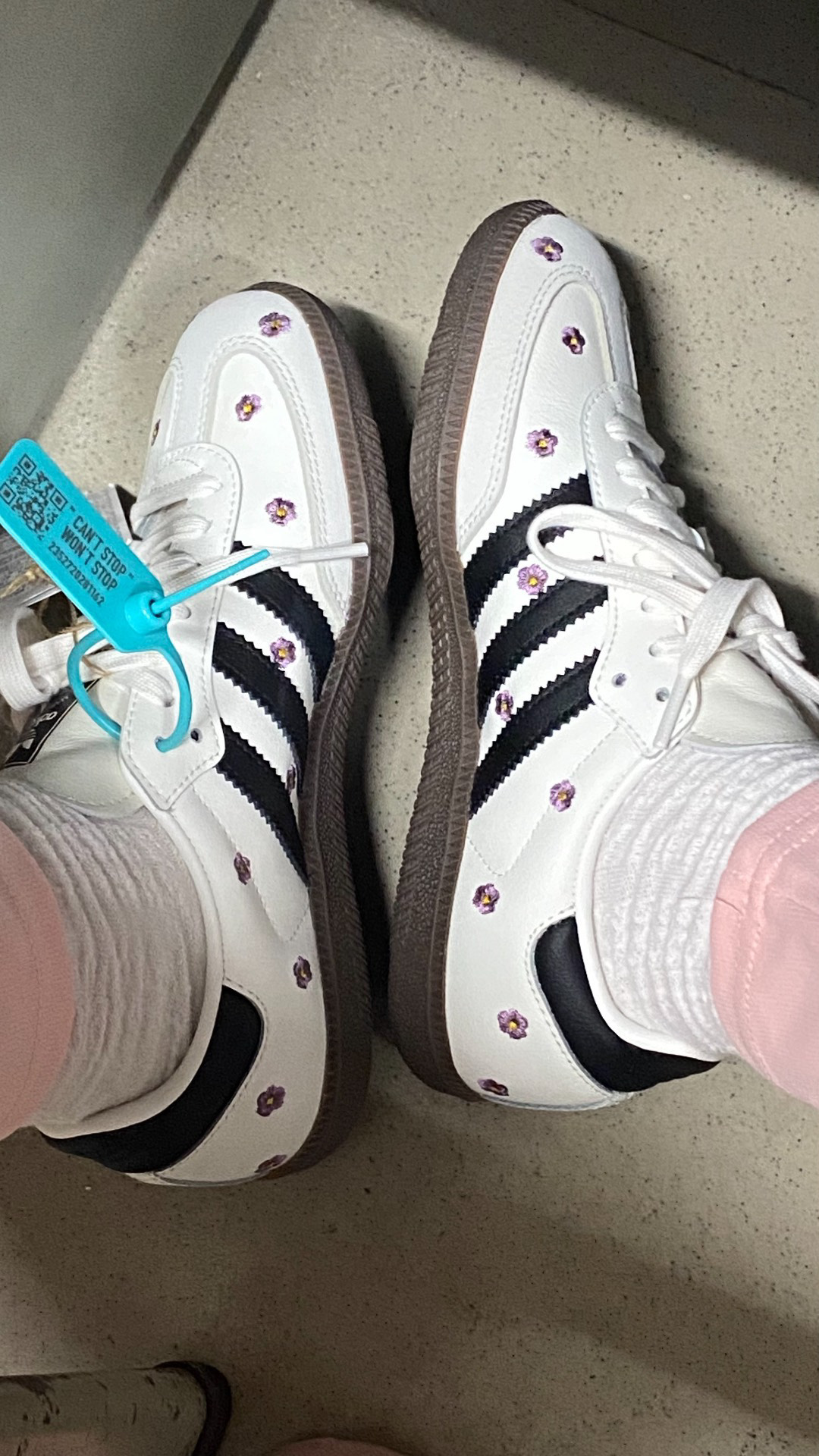 custom review-Adidas Originals SAMBA OG Износостойкий и Легкий Низкий Топ Кроссовки для скейтбординга Женские Белые