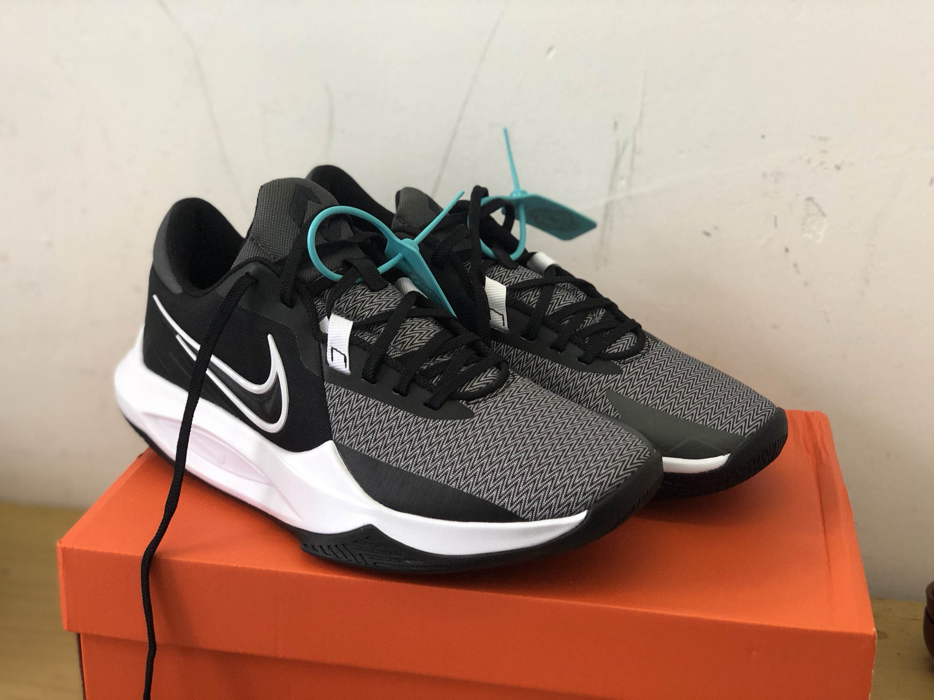 custom review-Nike Precision 6 Precision 6 Low Топ Баскетбольные кроссовки для игры Унисекс Черный белый