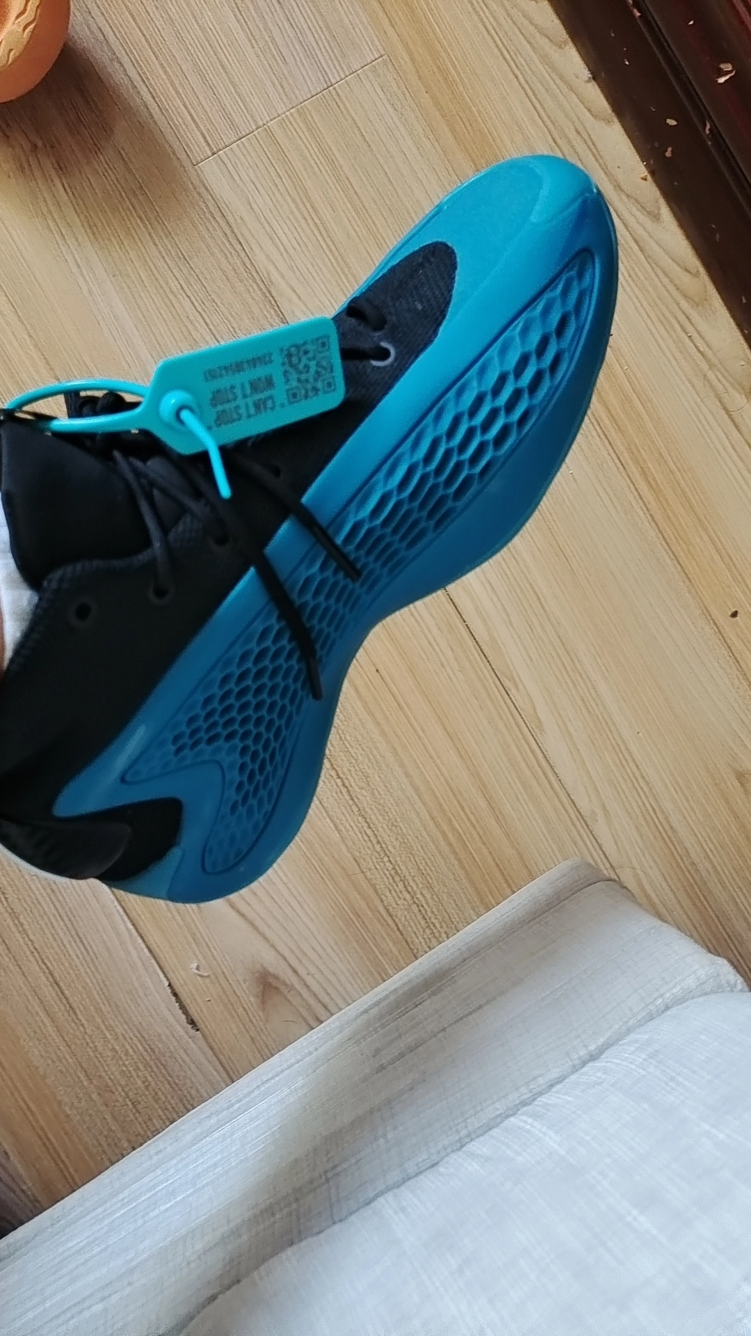 custom review-Adidas A.E. 1 'Anthony Edwards 1' MID Баскетбольные кроссовки Unisex Синий Черный