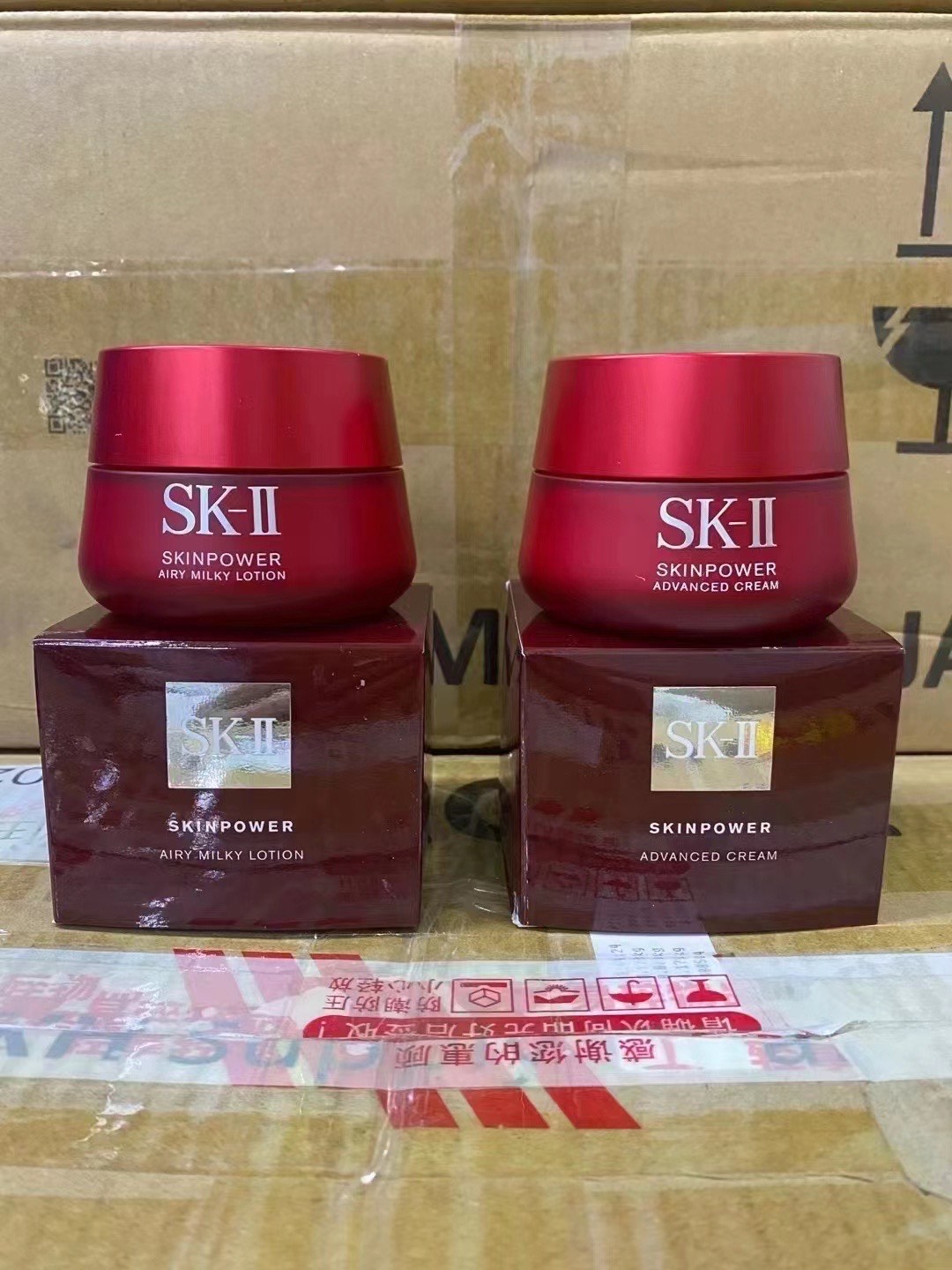 sk2 大红瓶面霜清爽80g sk2 大红瓶面霜滋润80g 韩免9693