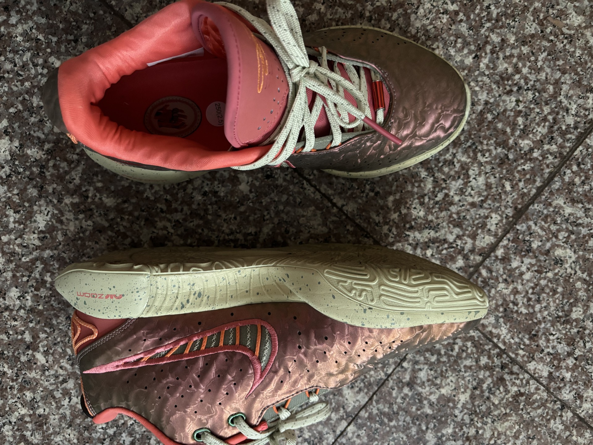 custom review-Nike Lebron 21 Low Топ Баскетбольные кроссовки Мужской Красный Желтый Азиатская версия