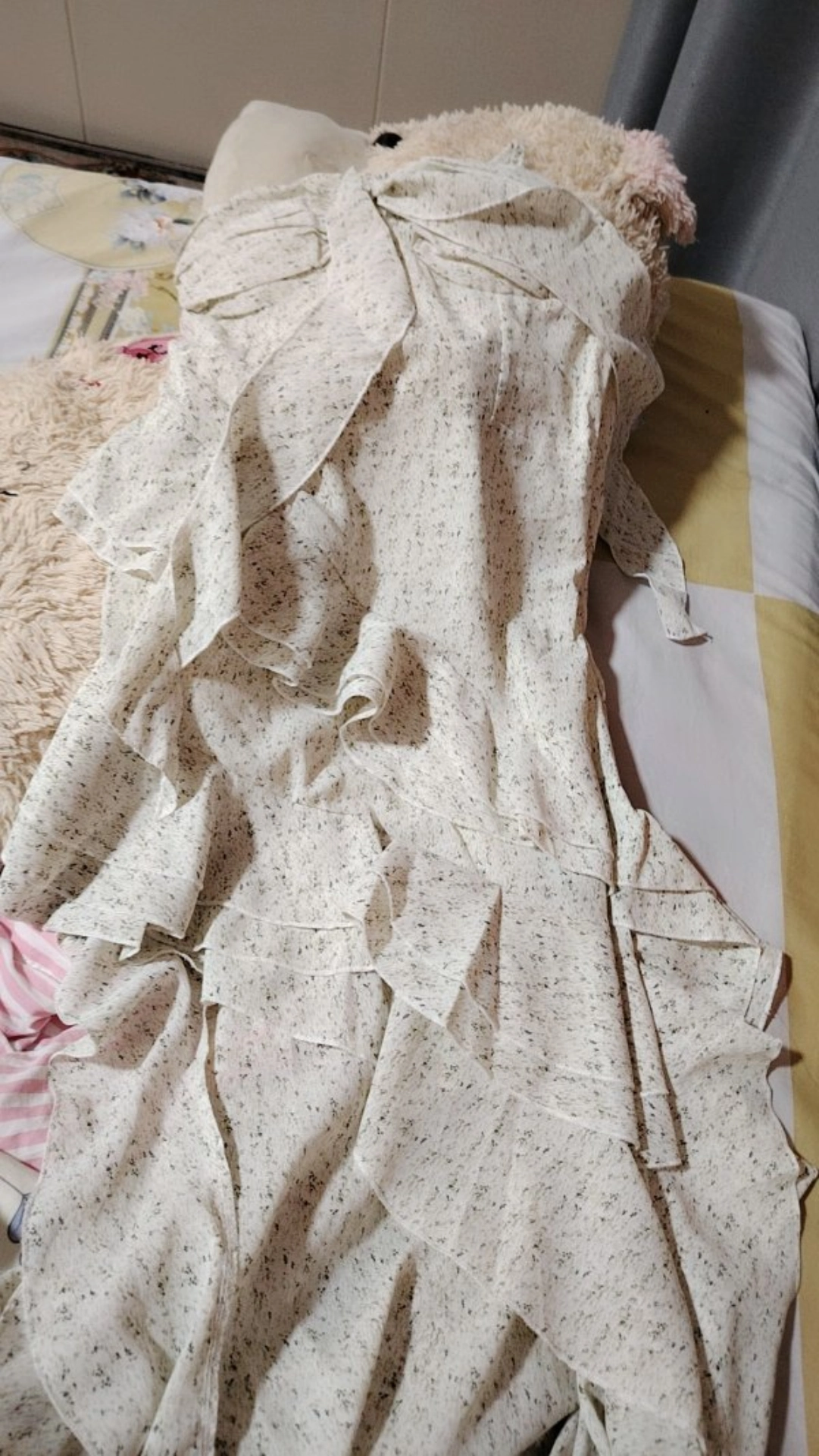 custom review-Cosyism Платье-комбинация Женское Сказочное Белое Набор в подарочной коробке