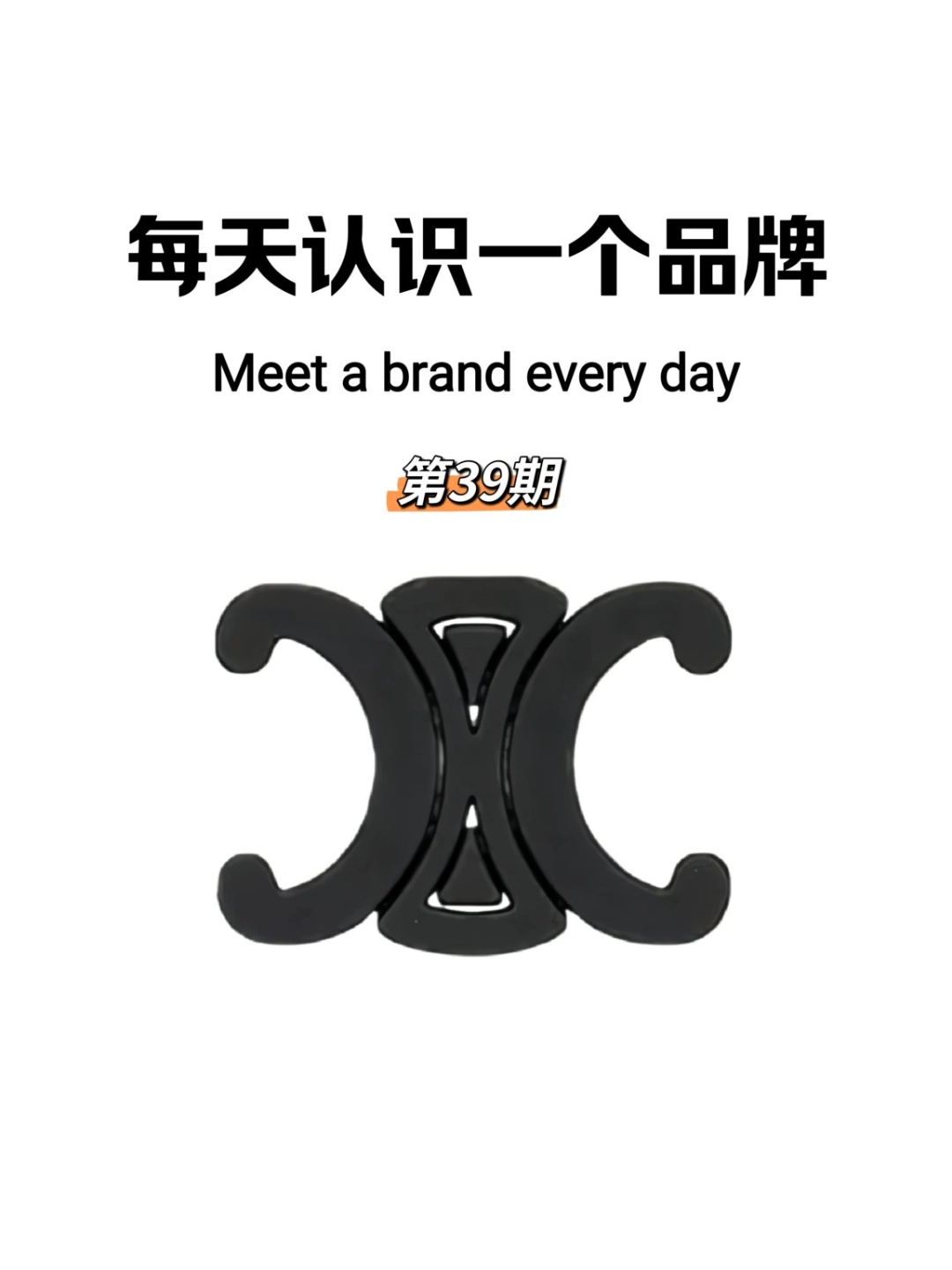 每天认识一个品牌第39期celine