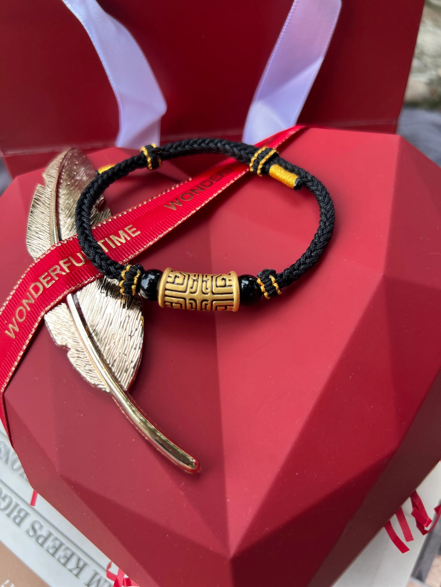 这款黄金情侣手链真是绝了!