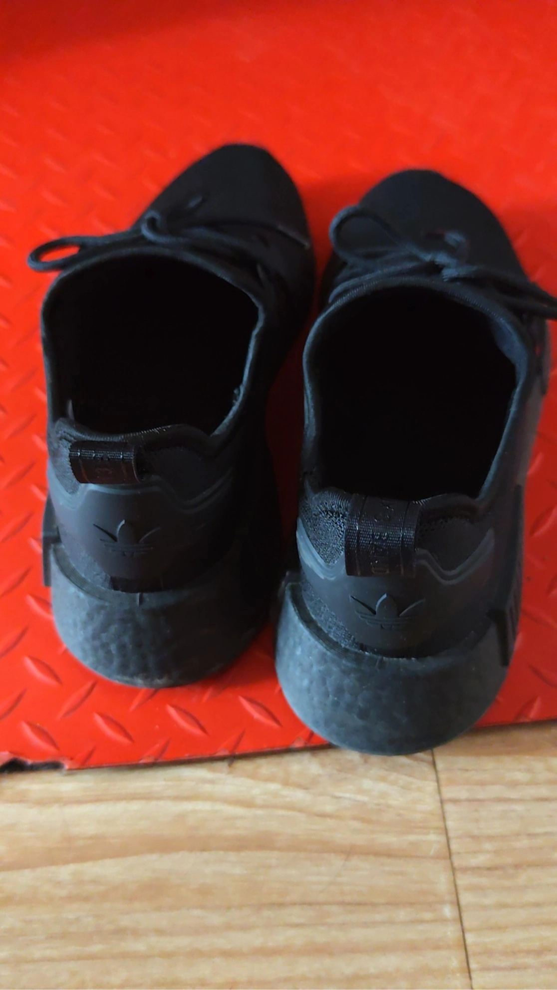 custom review-Adidas Originals NMD_R1 PRIMEBLUE Устойчивый к истиранию Низкий Топ Повседневная обувь Унисекс Черный