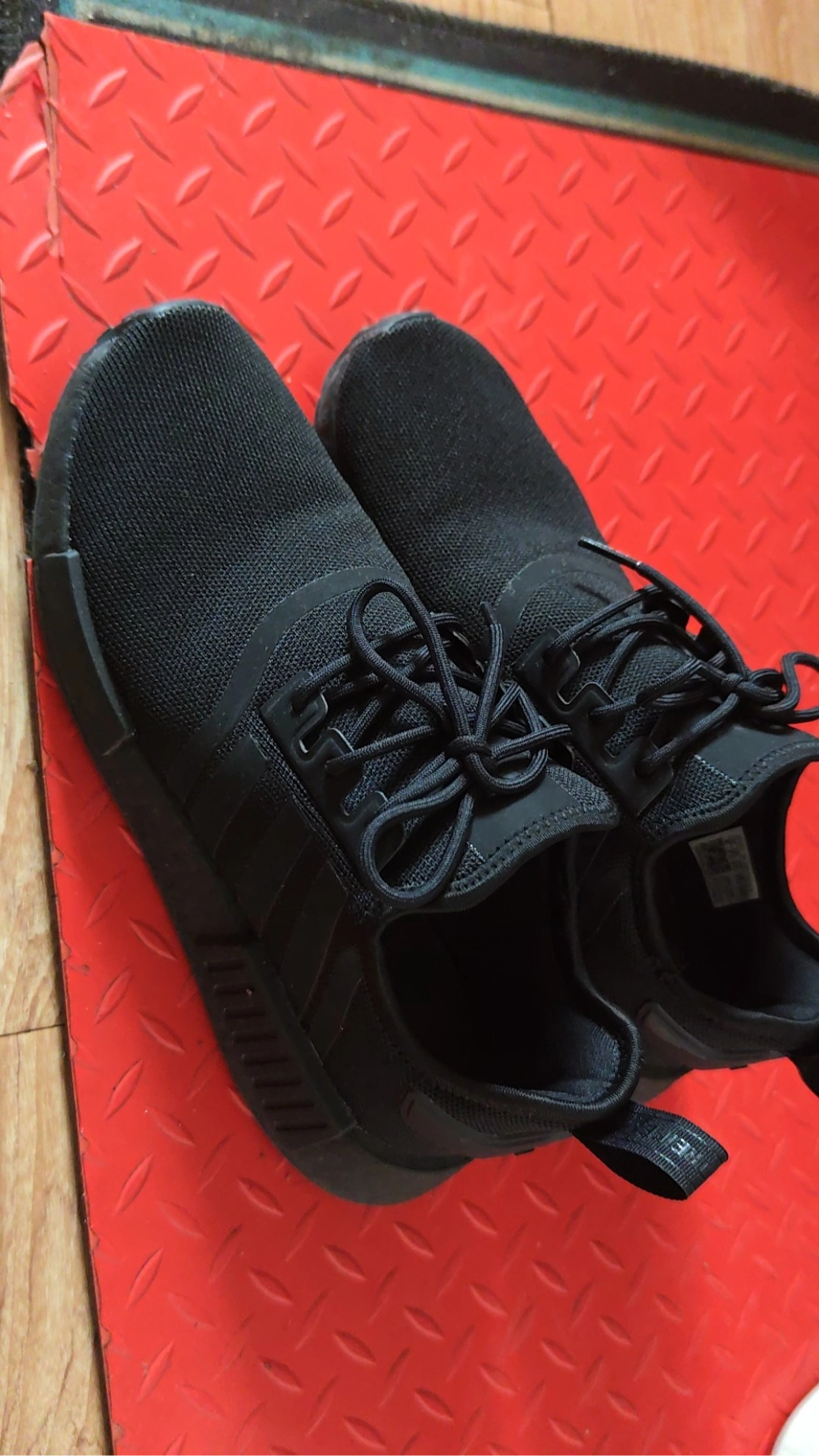 custom review-Adidas Originals NMD_R1 PRIMEBLUE Устойчивый к истиранию Низкий Топ Повседневная обувь Унисекс Черный