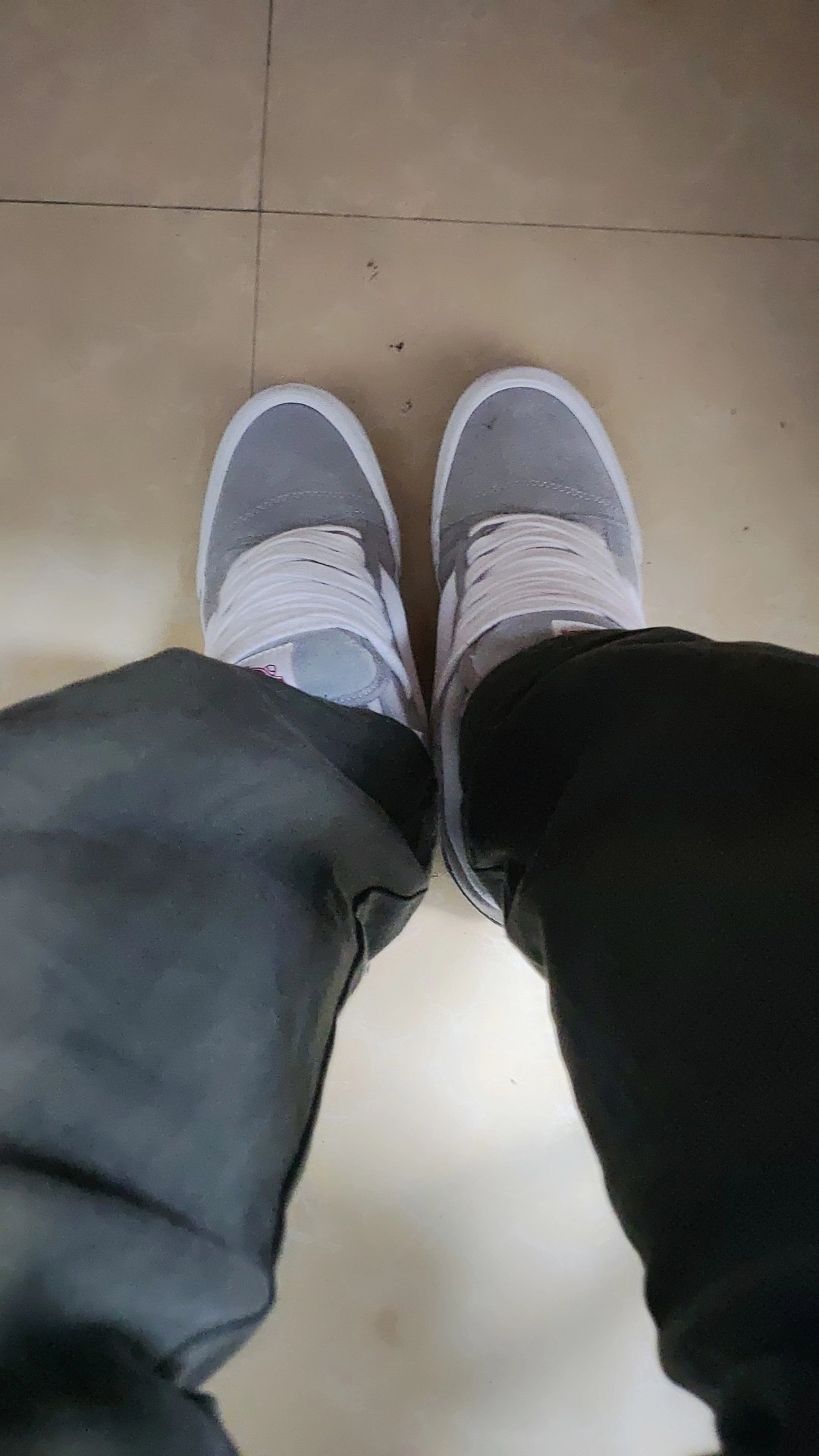 custom review-Vans Knu Skool Амортизация Низкие Кроссовки для скейтбординга Унисекс Серые