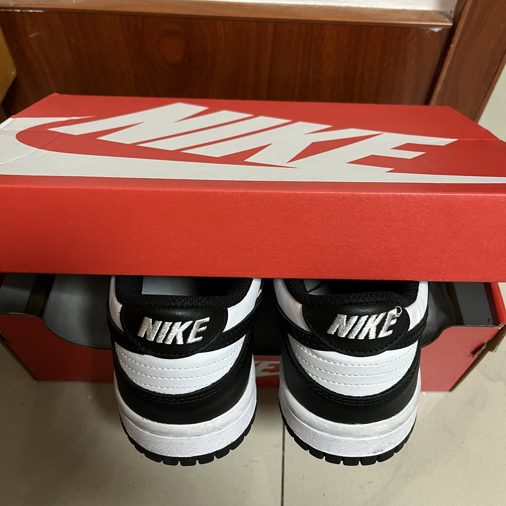 custom review-Nike Dunk Low Retro White Black Panda GS