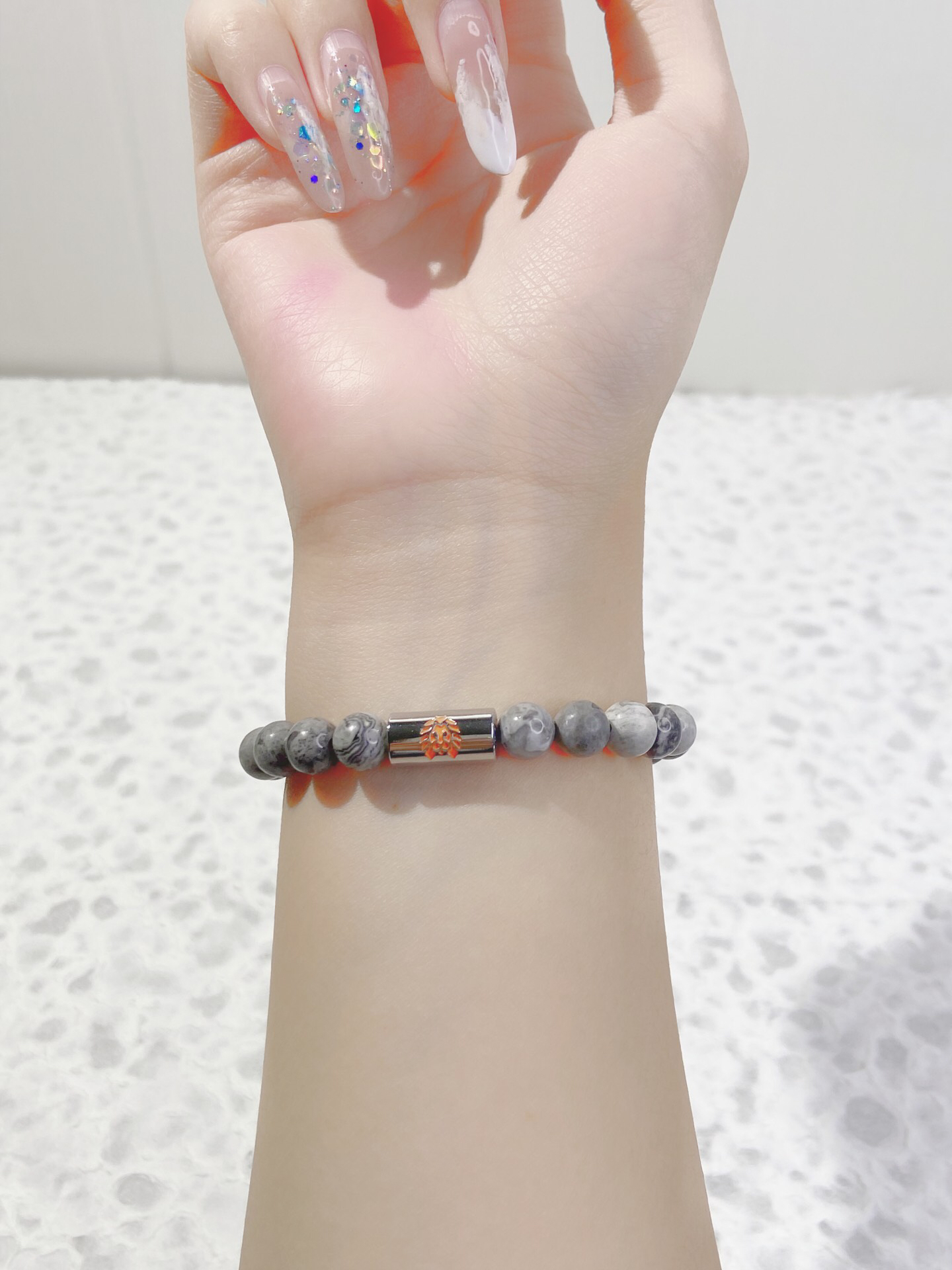 rastaclat 家的这款火焰石金刚貔貅手串真的好好看!