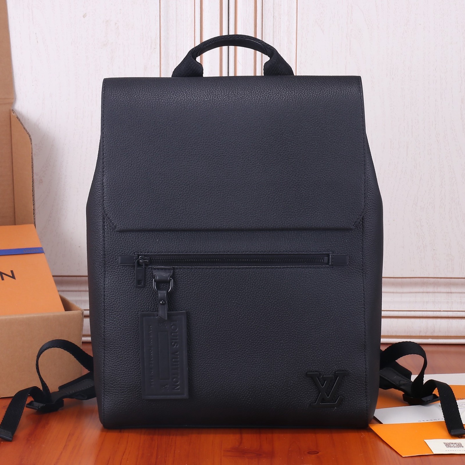 louis vuitton # louis vuitton flap 牛皮革 书包背包双肩包 常规