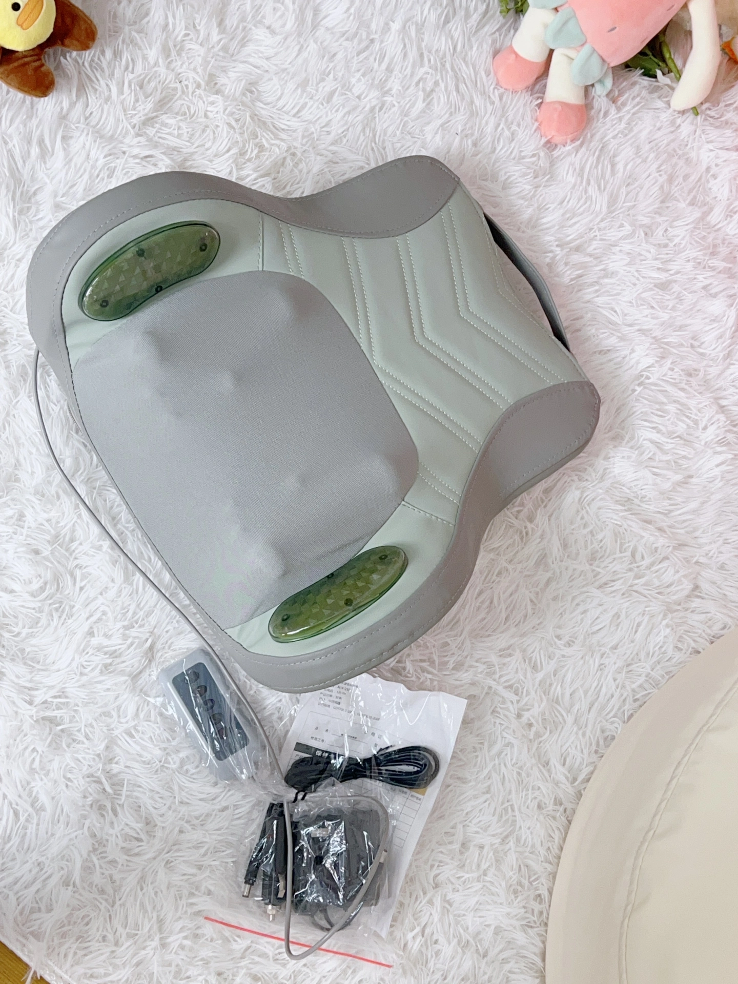 很适合家用的按摩靠垫!