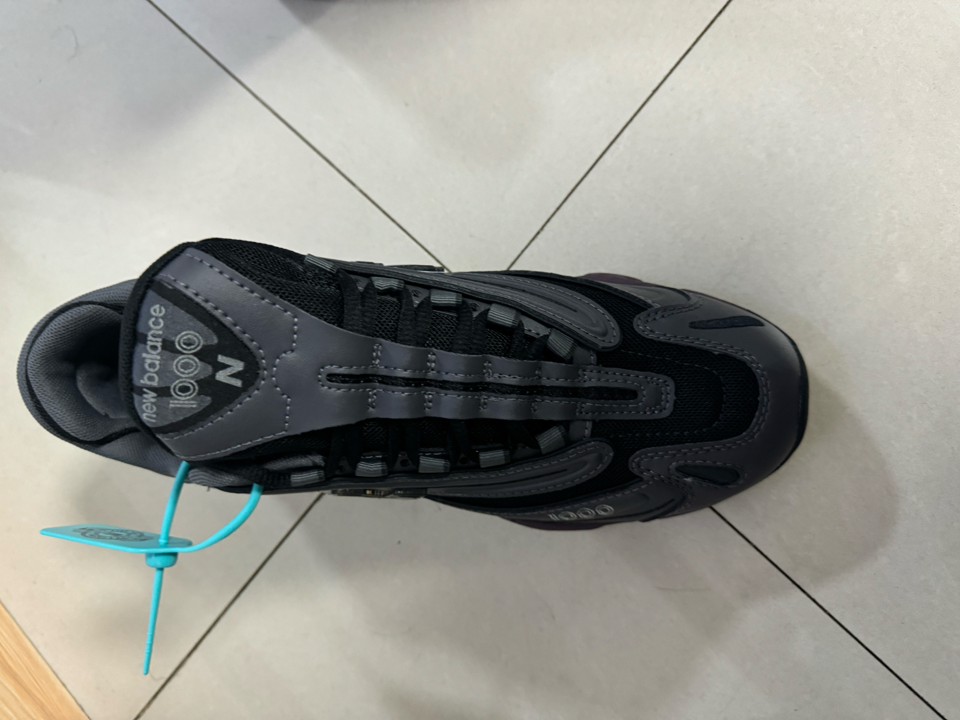 custom review-New Balance NB 1000 Low Топ Casual Унисекс Темно-Серый