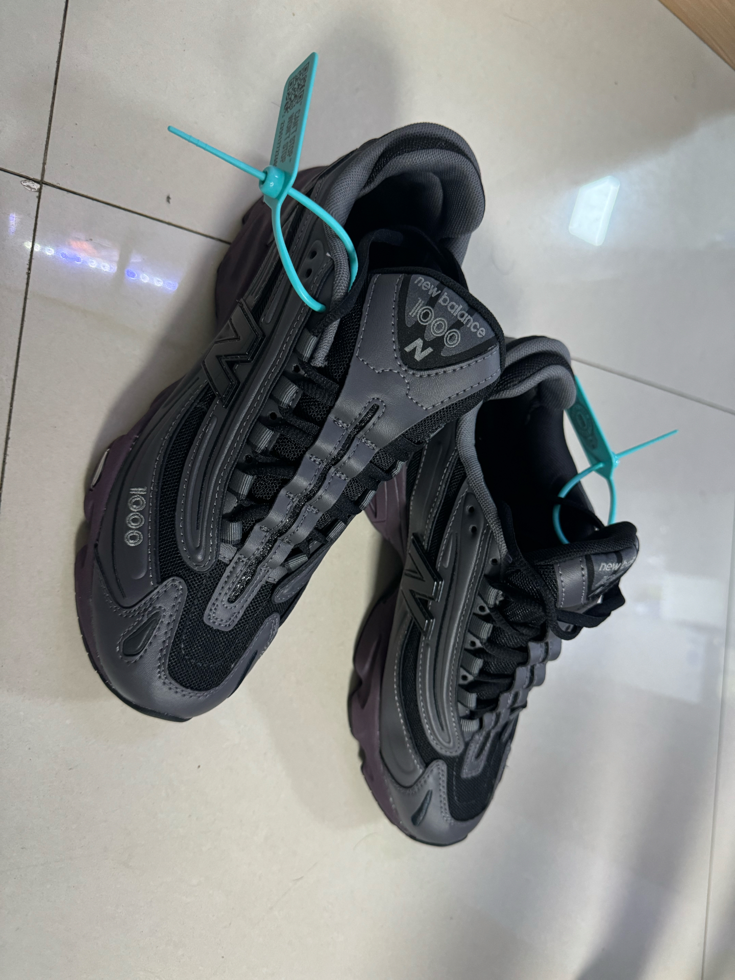 custom review-New Balance NB 1000 Low Топ Casual Унисекс Темно-Серый