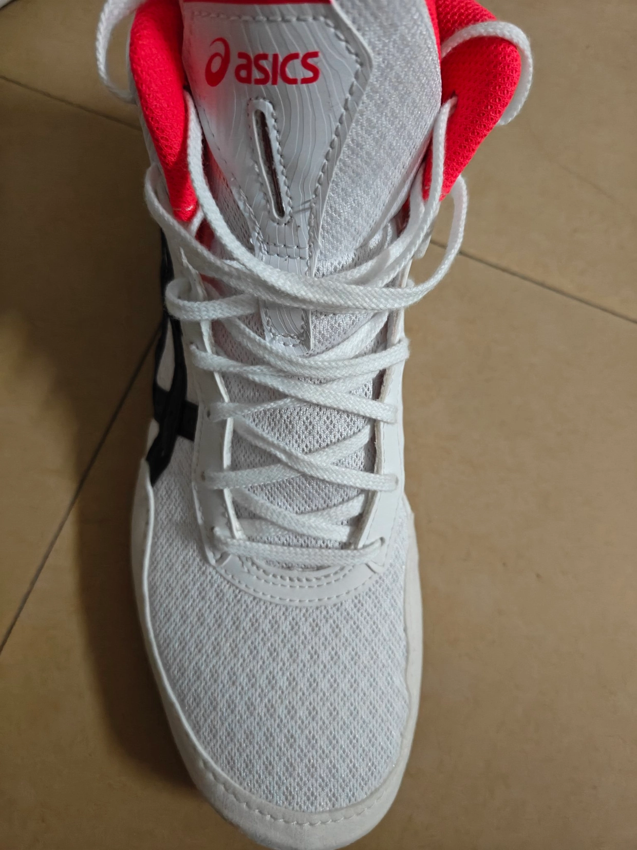 custom review-Asics Matflex 7 MID Топ Кроссовки для тренировок Унисекс Белый