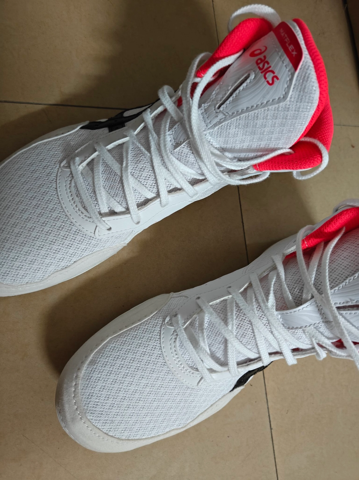 custom review-Asics Matflex 7 MID Топ Кроссовки для тренировок Унисекс Белый