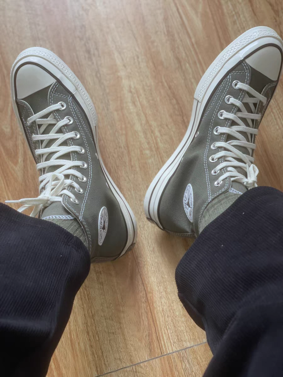 custom review-Converse Chuck 70 Устойчивые к истиранию высокие кеды унисекс Яшма