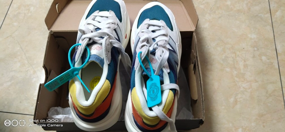 custom review-New Balance NB 5740 Low Топ Casual Унисекс Белый Зеленый Оранжевый