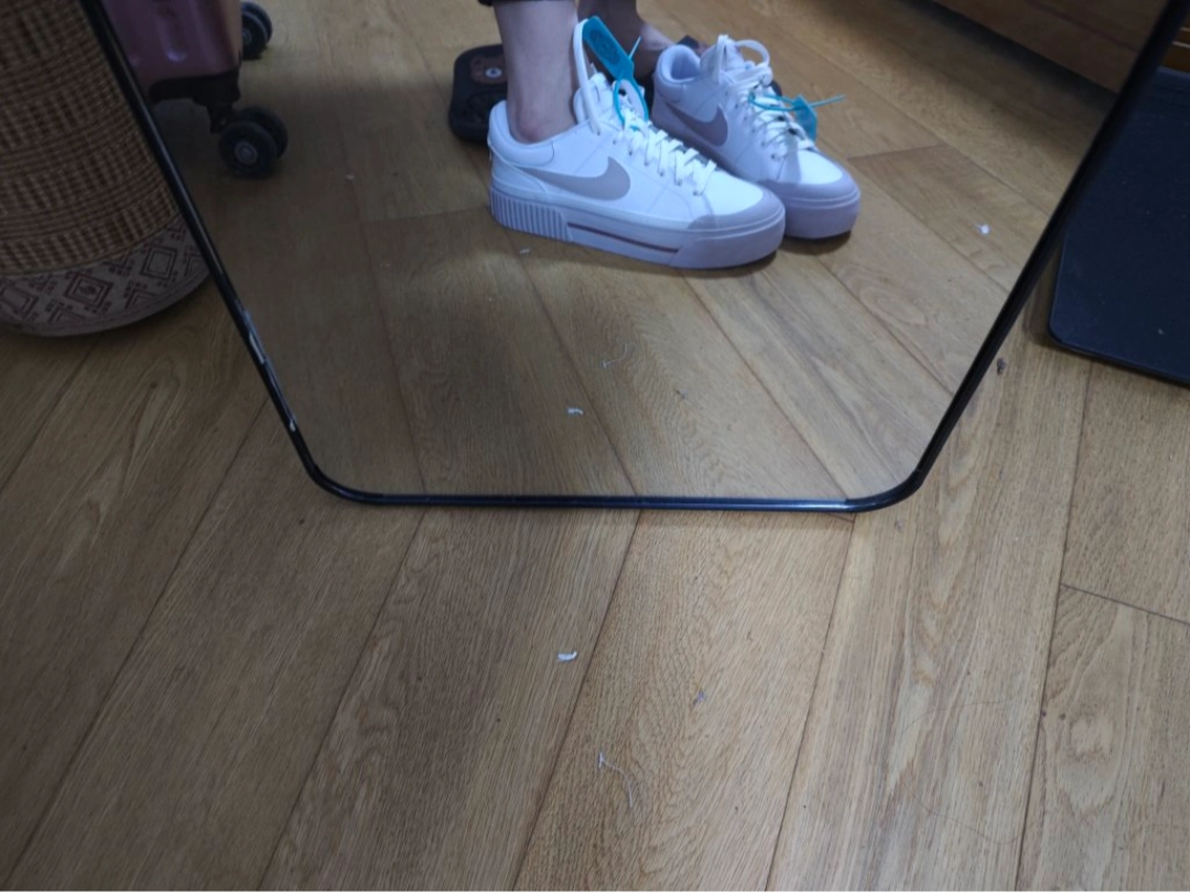 custom review-Nike Court Legacy Lift Скейтборд Кроссовки Женские Белые Розовые