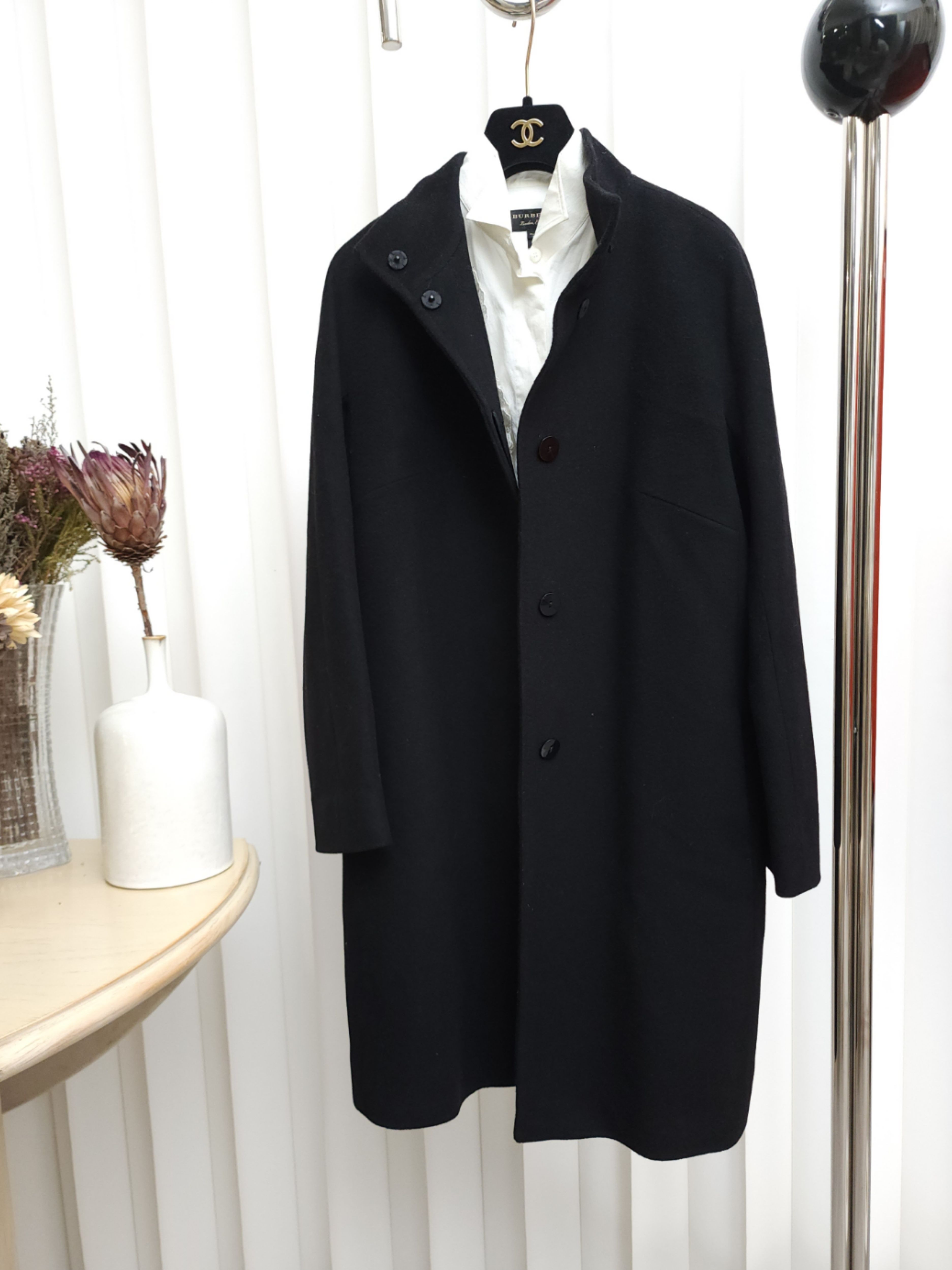 奢品推荐!maxmara/麦丝玛拉 黑色大衣