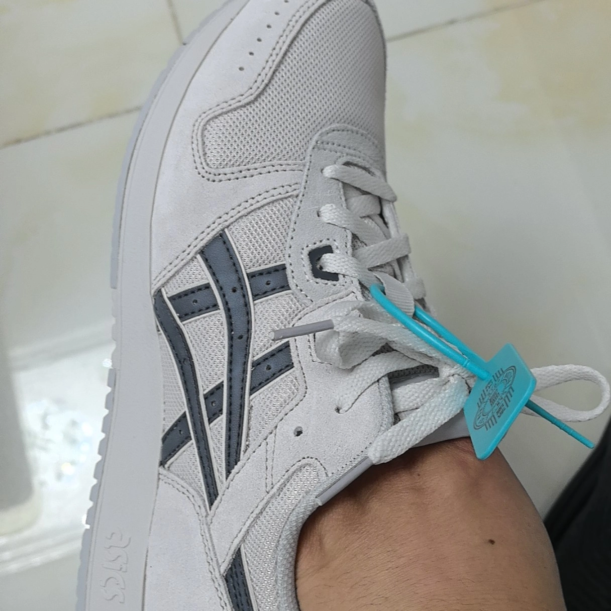 custom review-Asics Lyte Classic Устойчивый к истиранию Низкий Топ Casual Мужской Серый