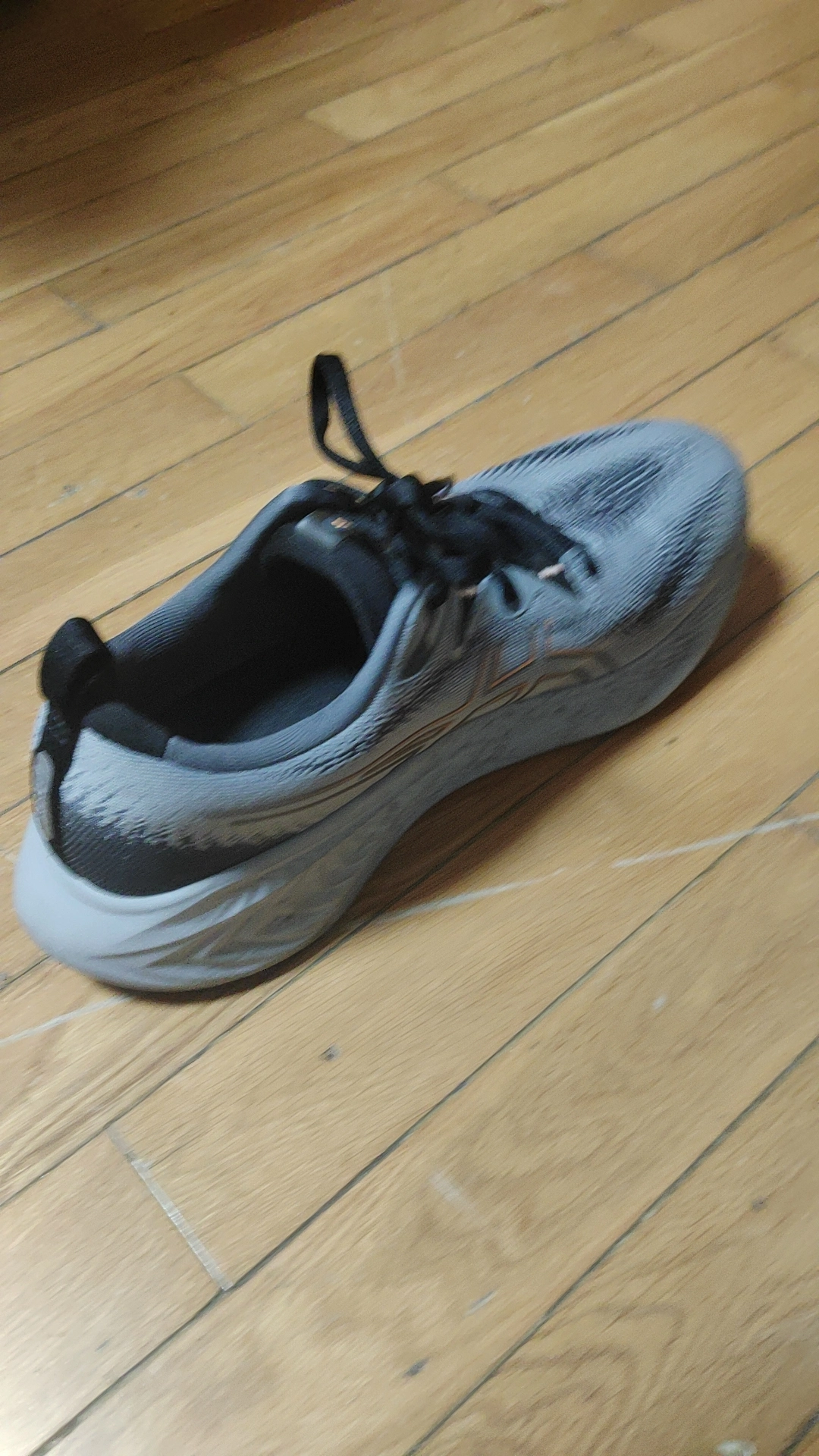 custom review-ASICS Гель CUMULUS 25 Поддержка Ткань Низкий Верх Беговые кроссовки Мужские Серый Черный