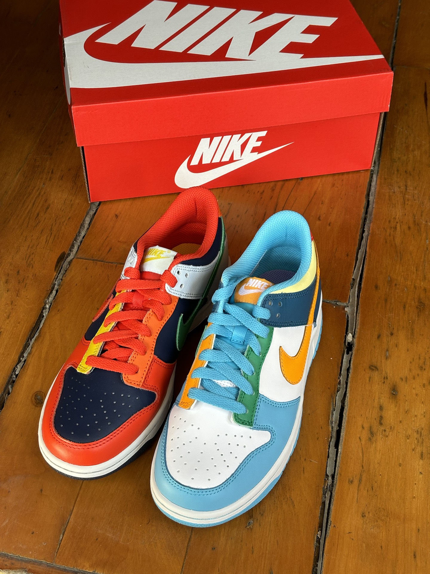 nike dunk low 炫彩鸳鸯