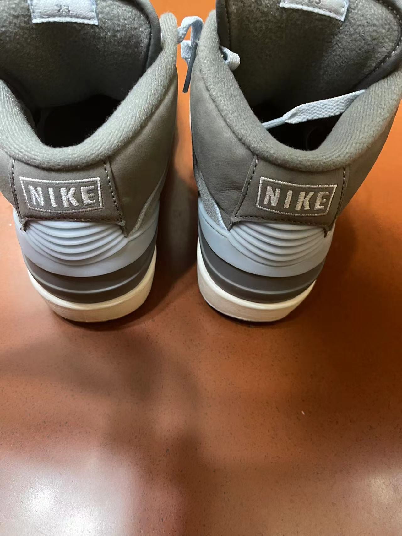 custom review-Jordan Air Джордан 2 Cool GREY Устойчивый к истиранию MID Топ Винтажные баскетбольные кроссовки Женские Серебряный Серый