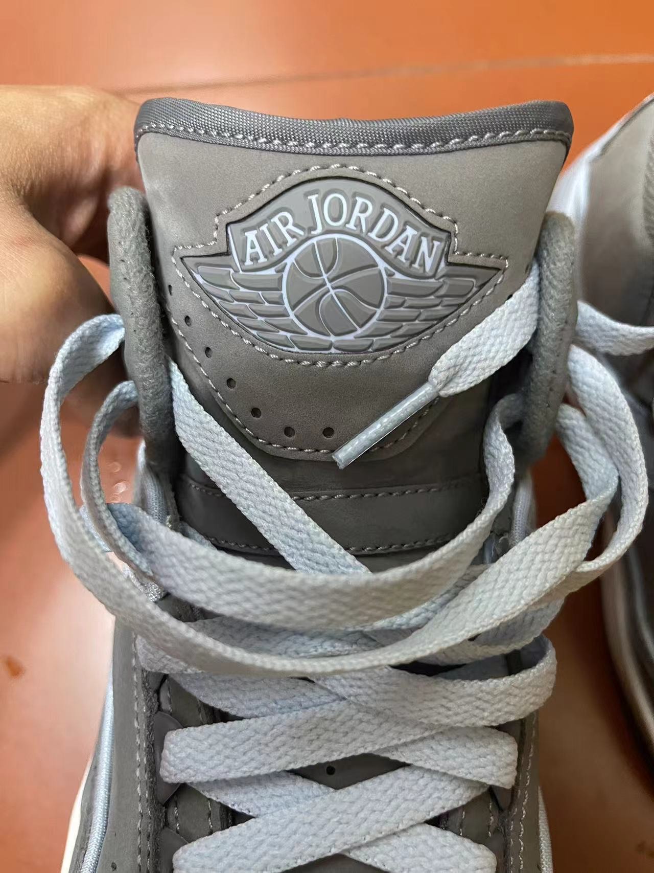 custom review-Jordan Air Джордан 2 Cool GREY Устойчивый к истиранию MID Топ Винтажные баскетбольные кроссовки Женские Серебряный Серый