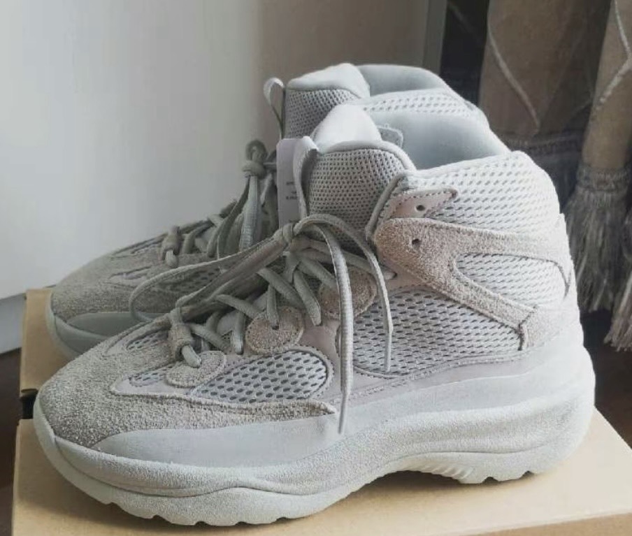 custom review-Adidas Originals Yeezy DSRT Boot Maris Sal Универсальный Устойчивый к абразиву Амортизация Удобный Короткий