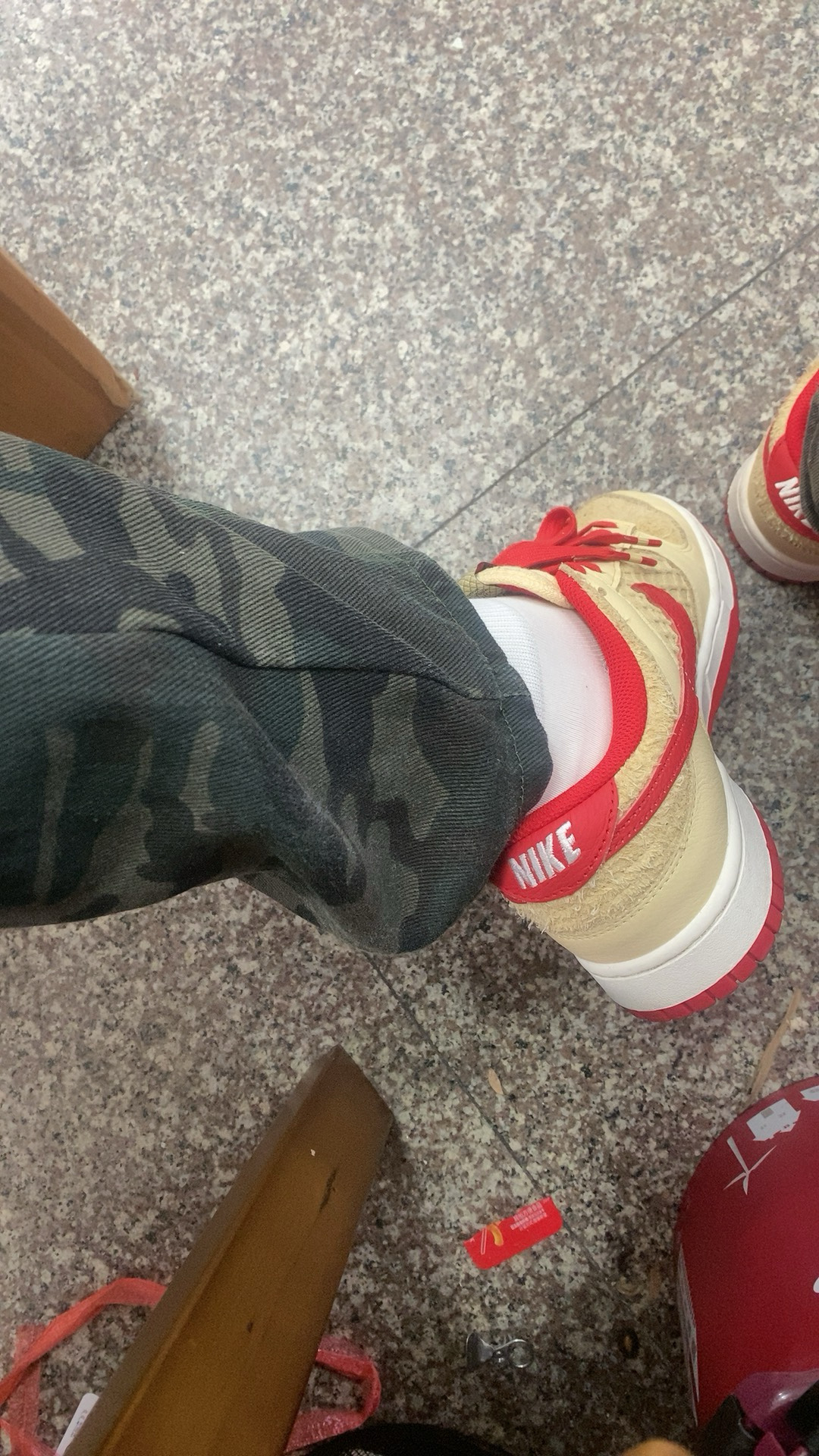 custom review-Nike Dunk Low Топ Скейтборд Кроссовки Мужские Коричневые