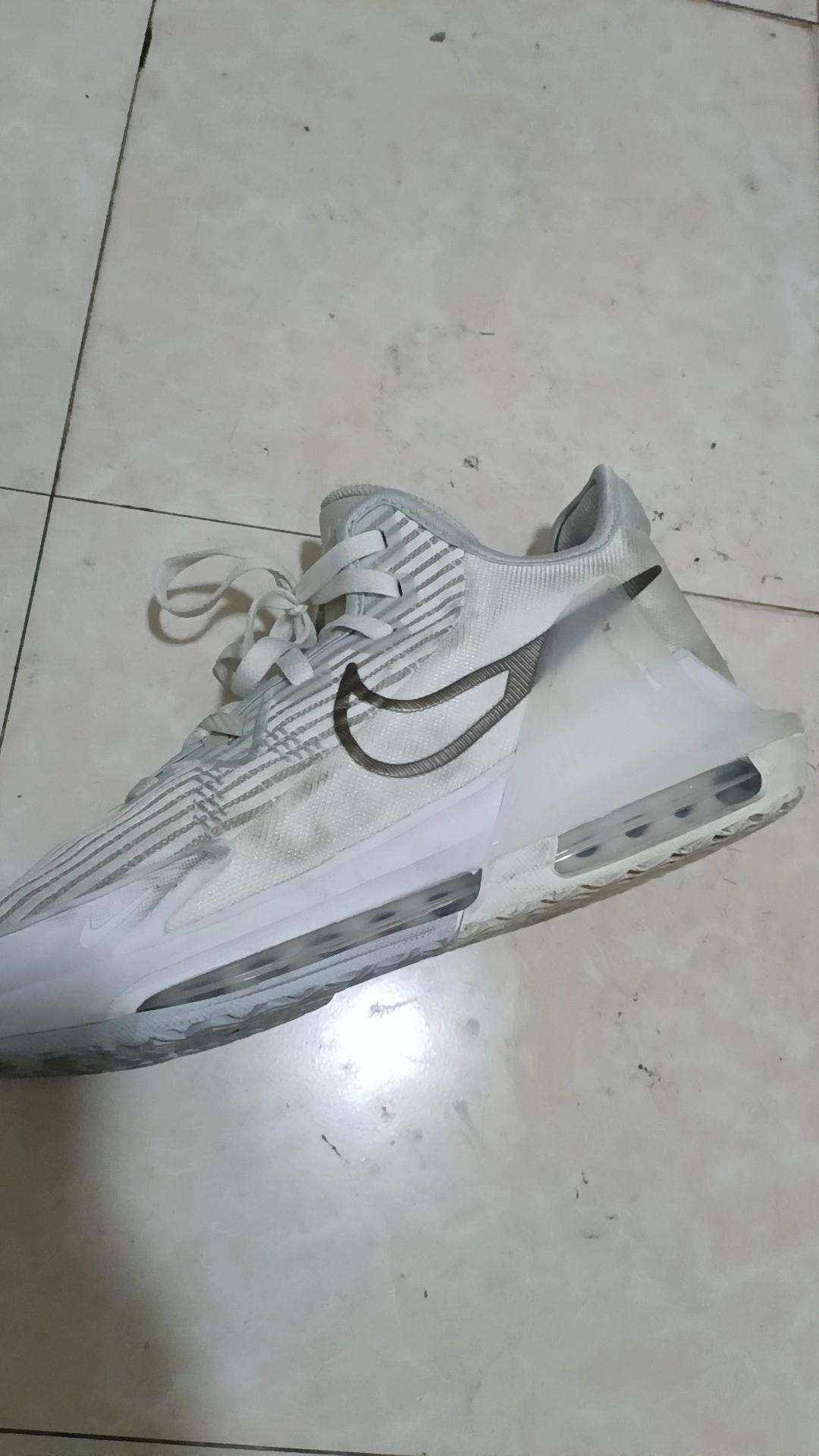 custom review-Nike Lebron Witness 6 EP "White Metallic Pewter"