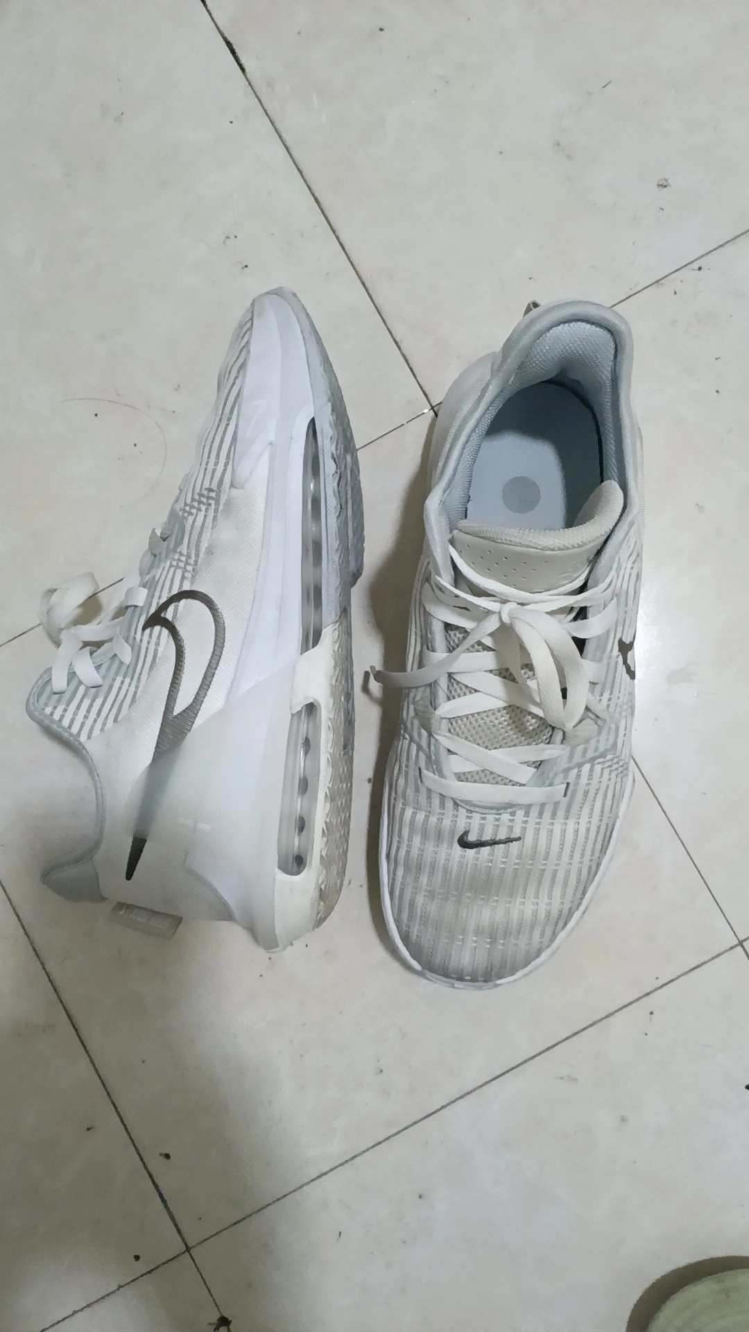 custom review-Nike Lebron Witness 6 EP "White Metallic Pewter"