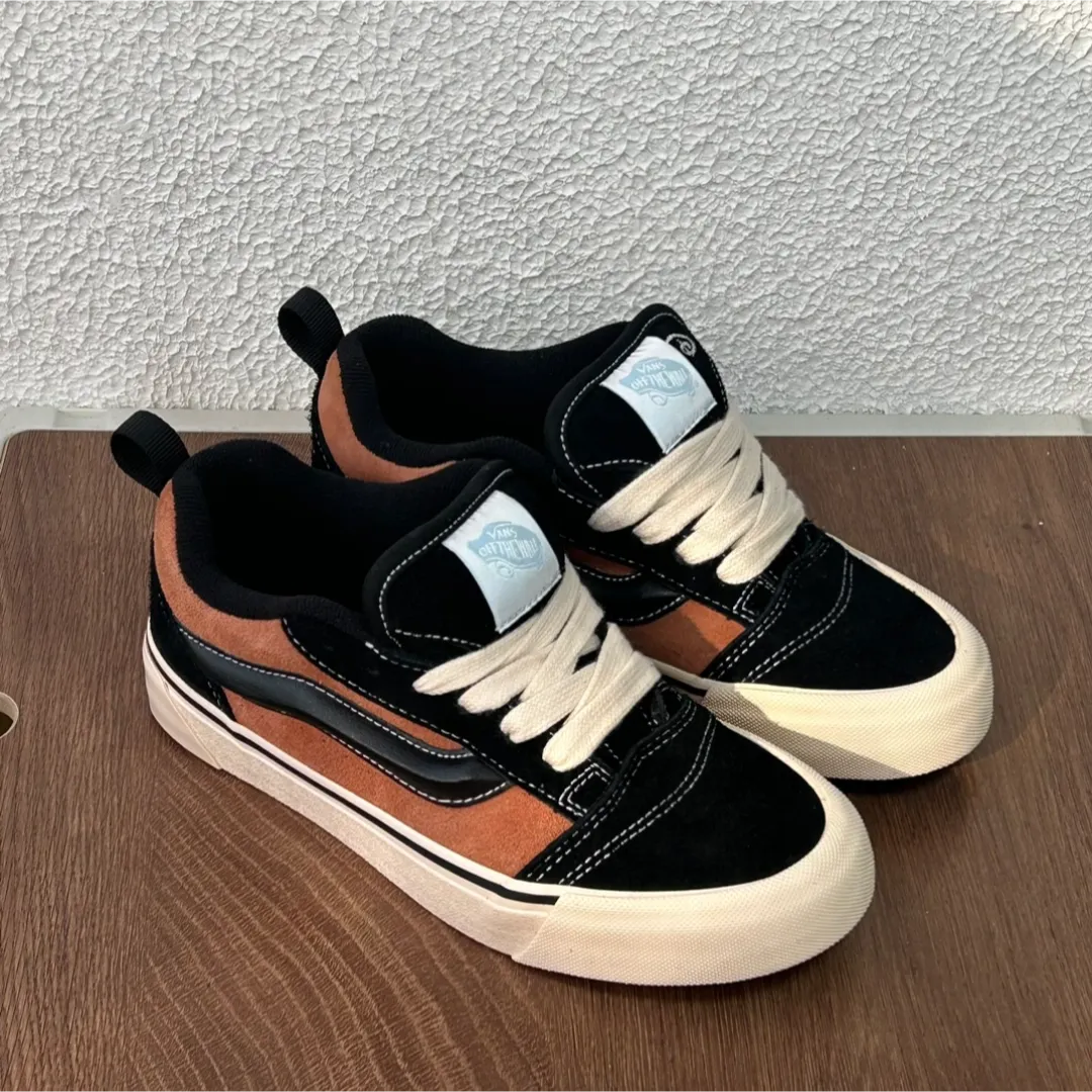 Disney X Vans Knu Skool Scar Black Brown - POIZON Disney X Vans Knu Skool Scar Black Brown - POIZON