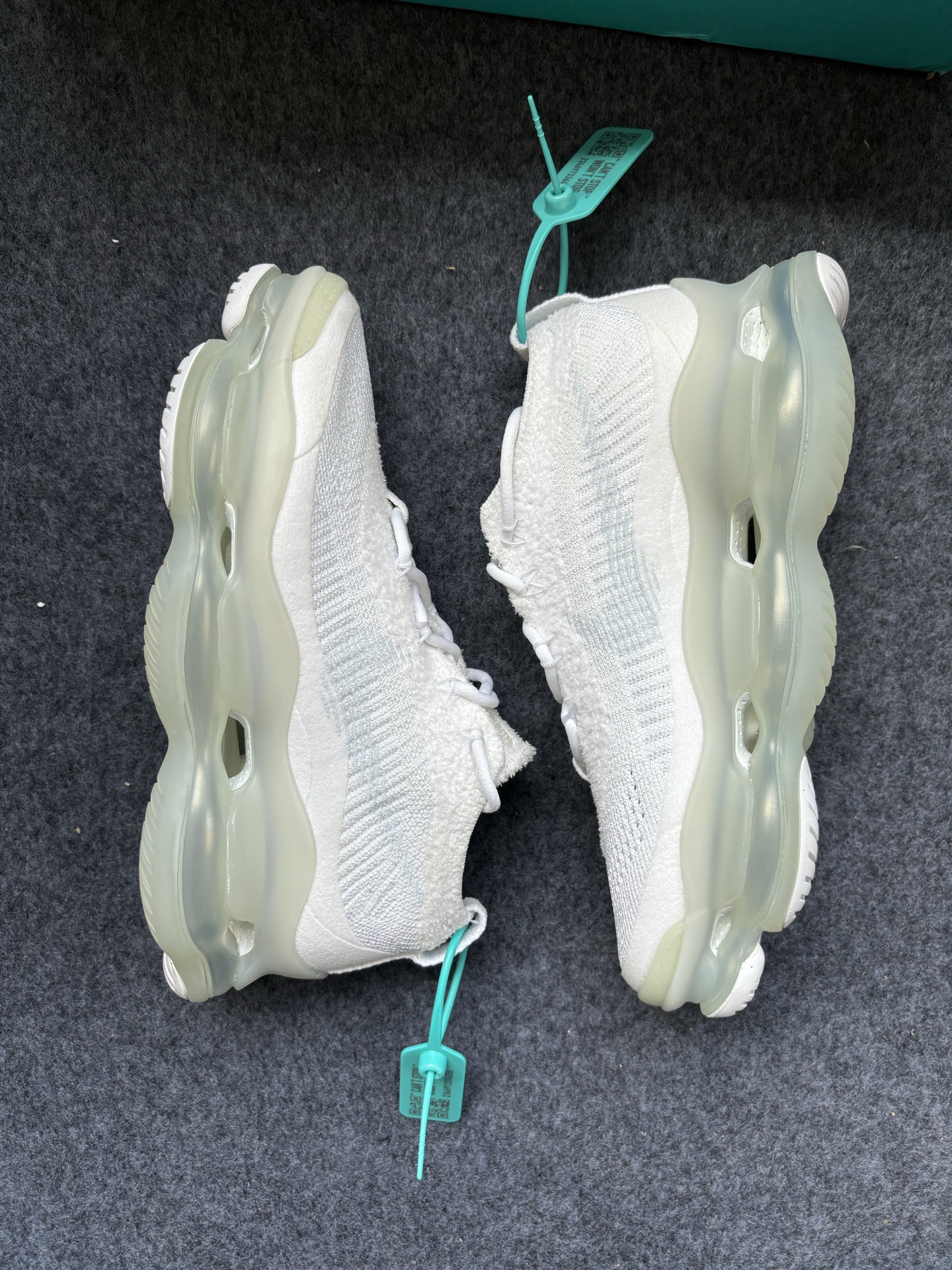 custom review-Nike Air Max Scorpion Дышащий и Легкий Низкий Топ Повседневные Беговые Кроссовки Женские Белые