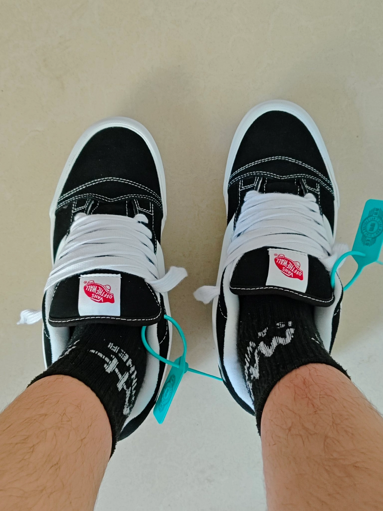 custom review-Vans Knu Stack Low Топ Скейтборд Кроссовки Унисекс Черный