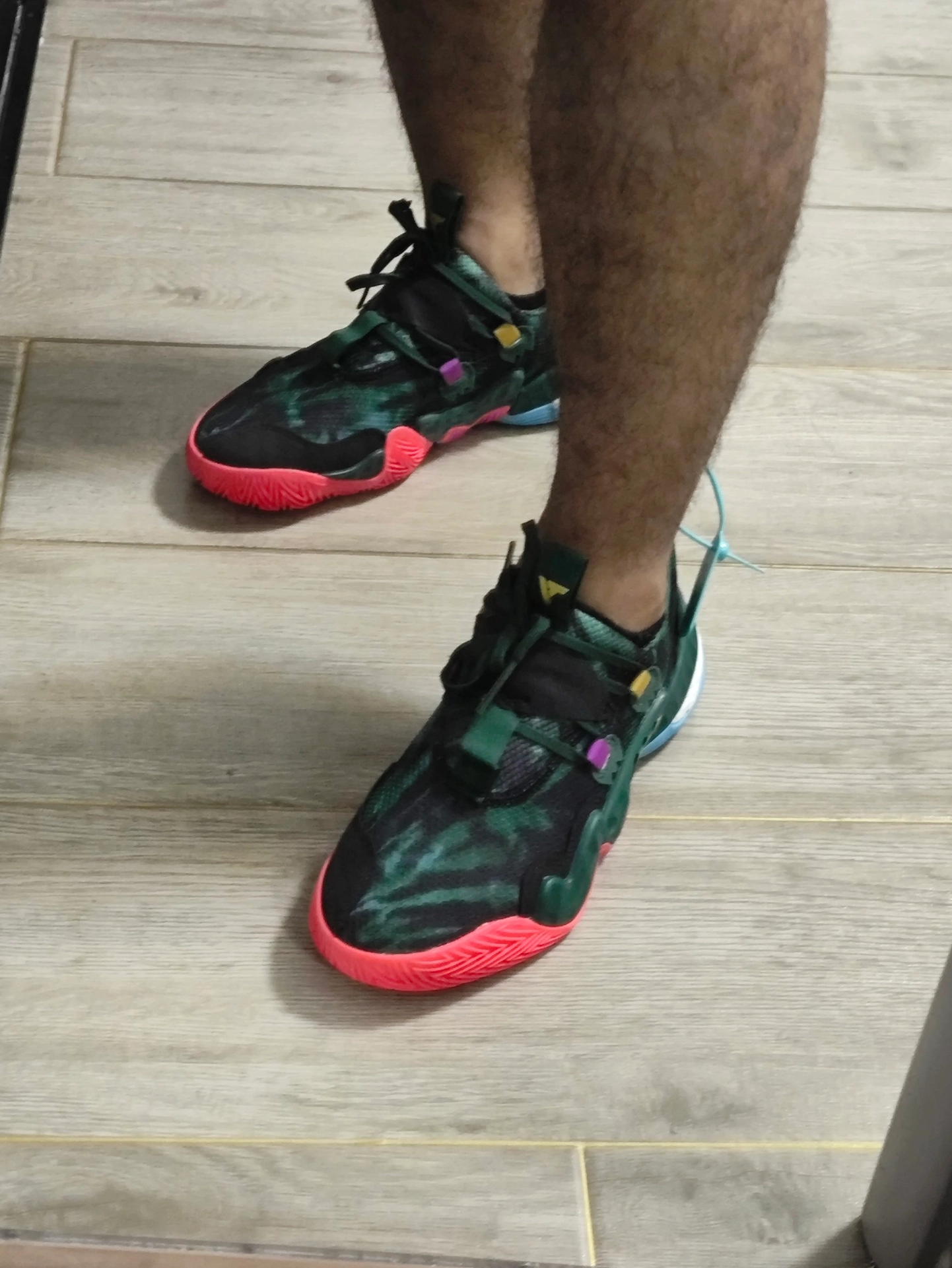 custom review-Adidas Trae Young 1,0 Slip-Resistant Low Top Баскетбольные кроссовки Унисекс Зеленый