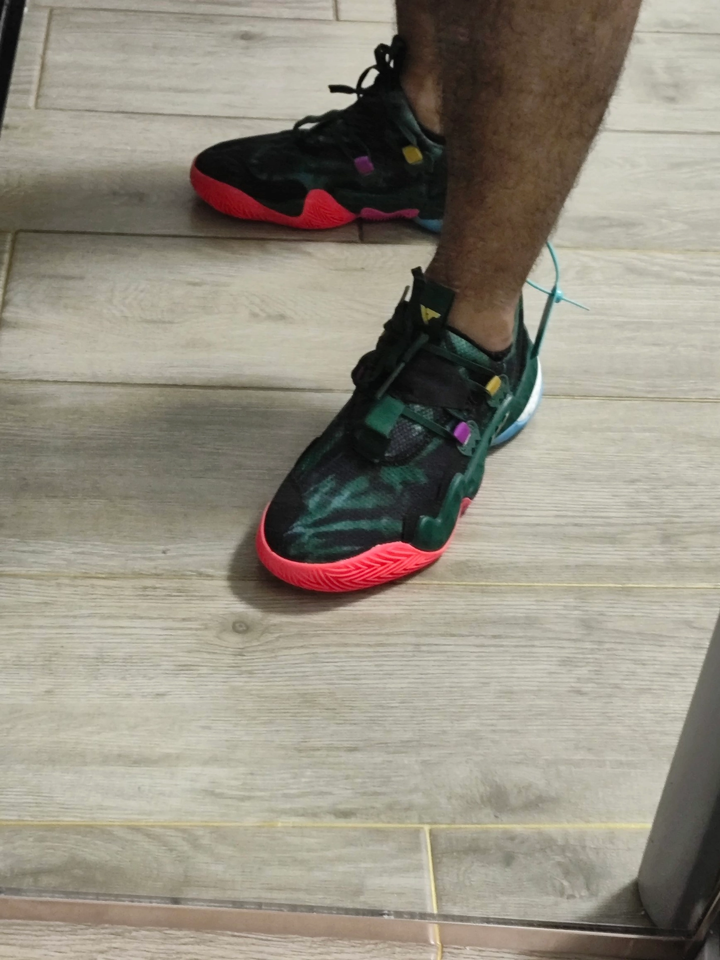 custom review-Adidas Trae Young 1,0 Slip-Resistant Low Top Баскетбольные кроссовки Унисекс Зеленый