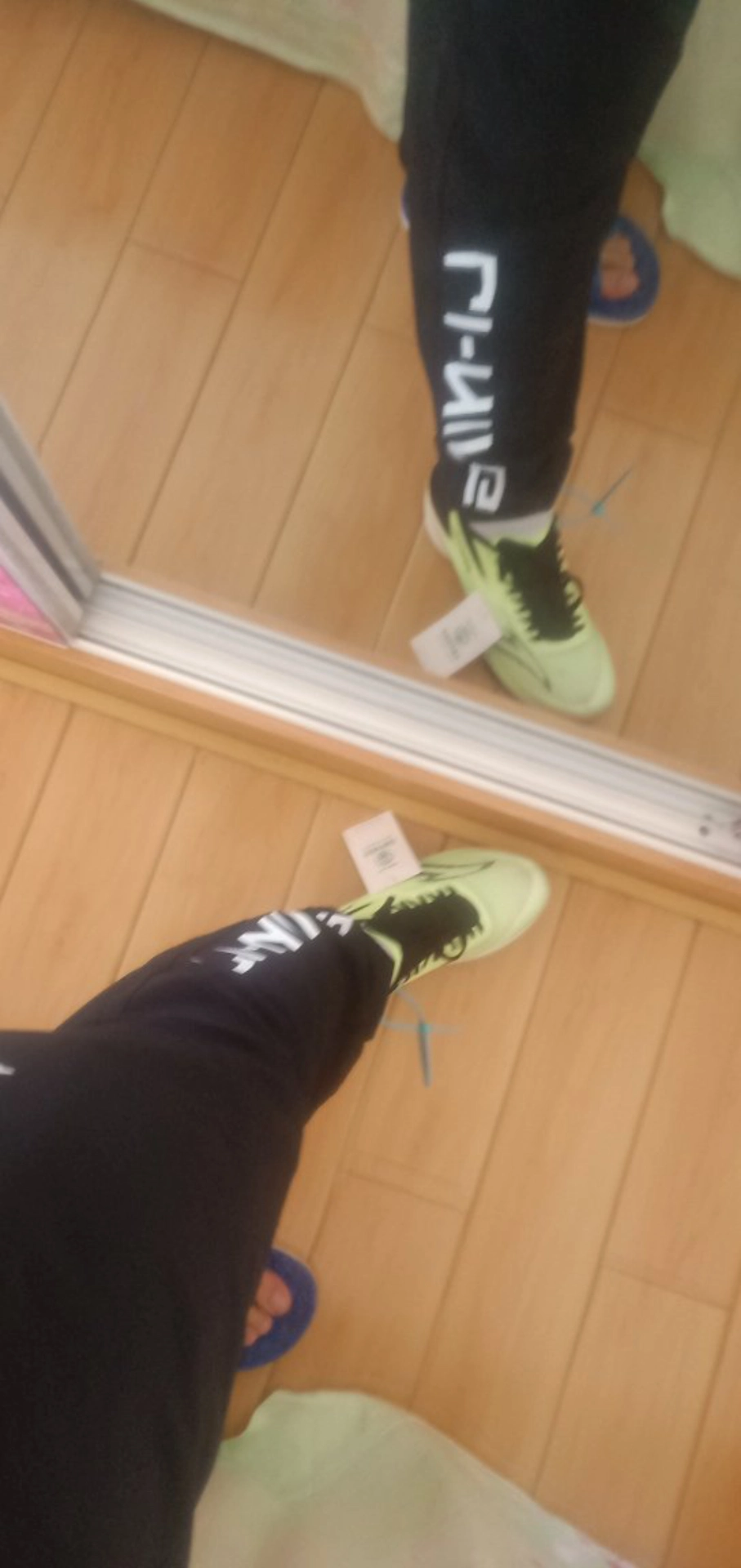 custom review-Лайнер Вязаные Тренировочные Штаны Мужские Черные